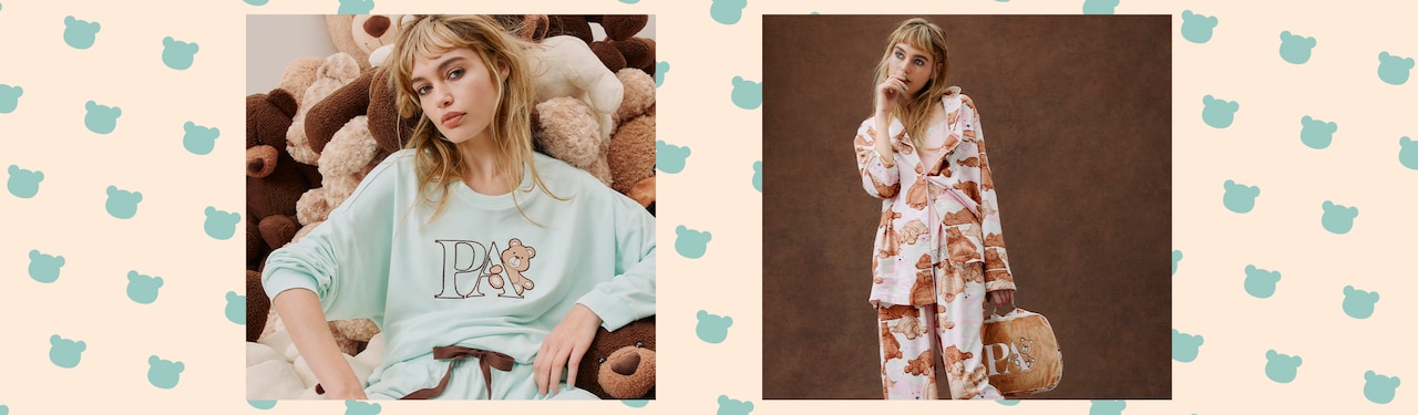Women Cuddle Bear