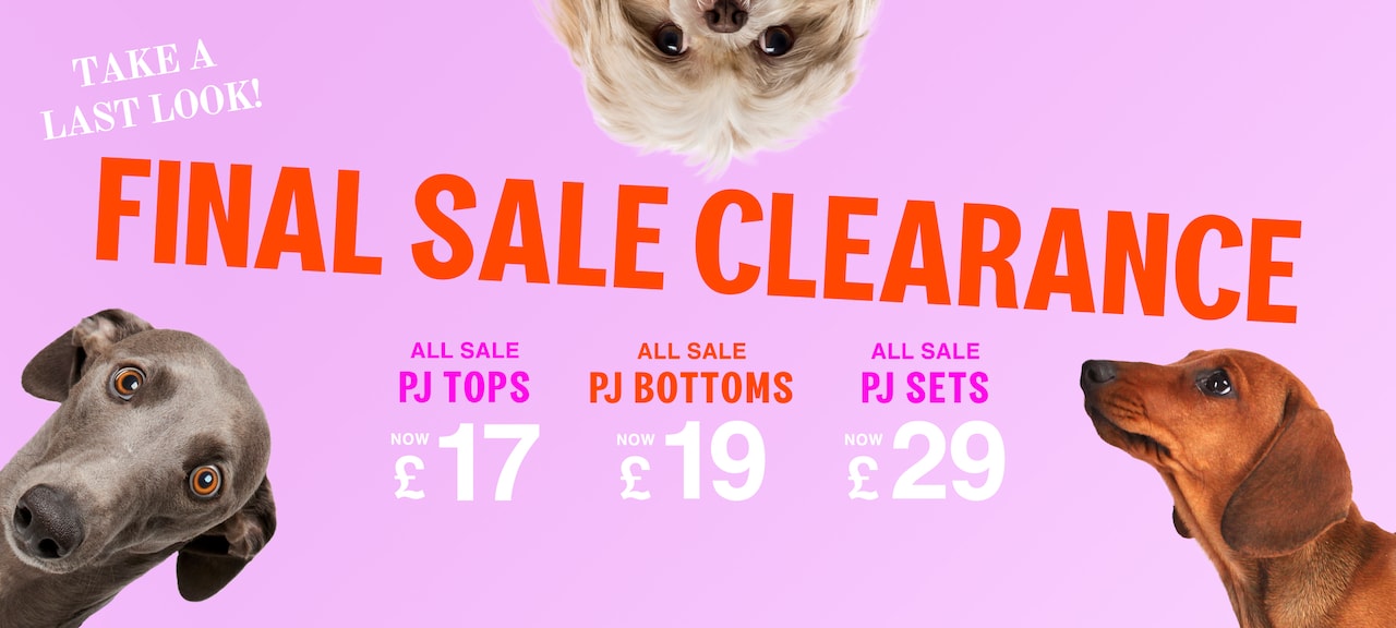 Take a last look! Final Sale Clearance