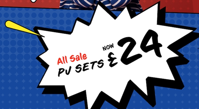 All Sale PJ Sets Now £24