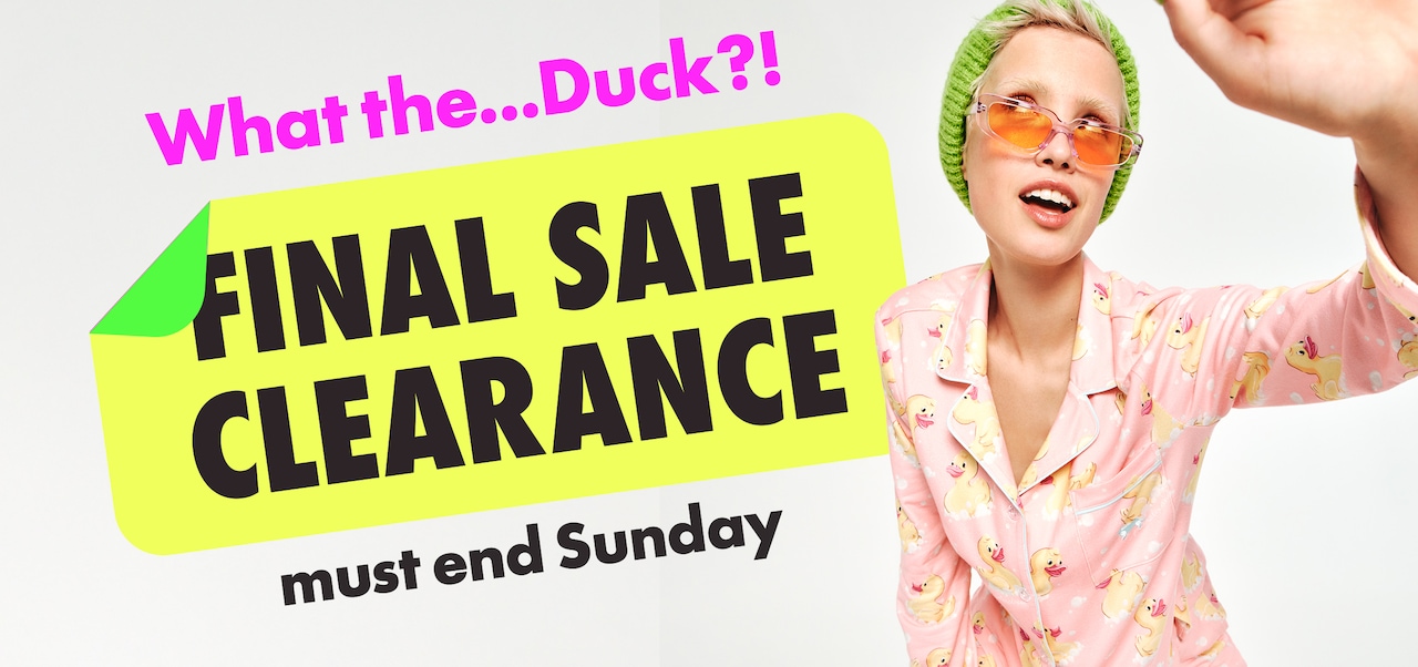 Final Sale Clearance - Shop Now