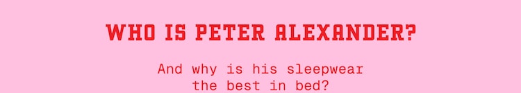 Who is Peter Alexander?