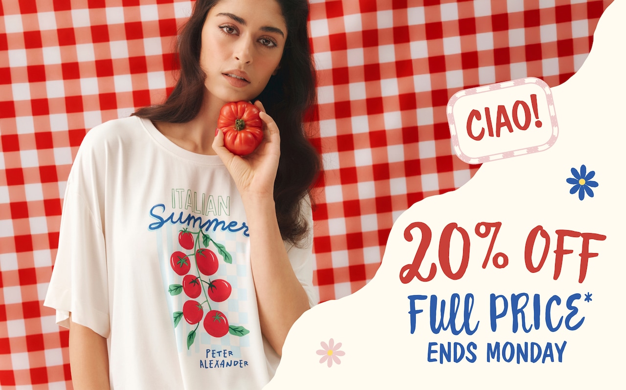 20% Off Full Price - Ends Monday
