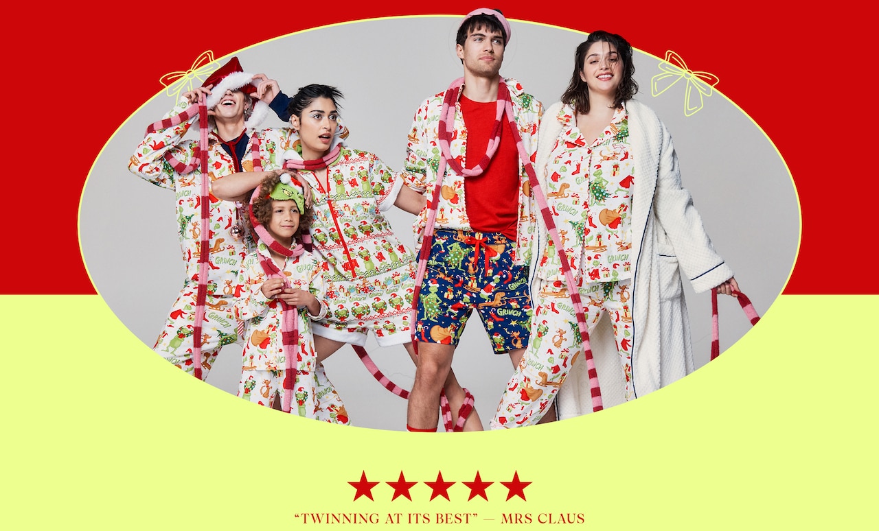 Twinning at it's best - Mrs Claus