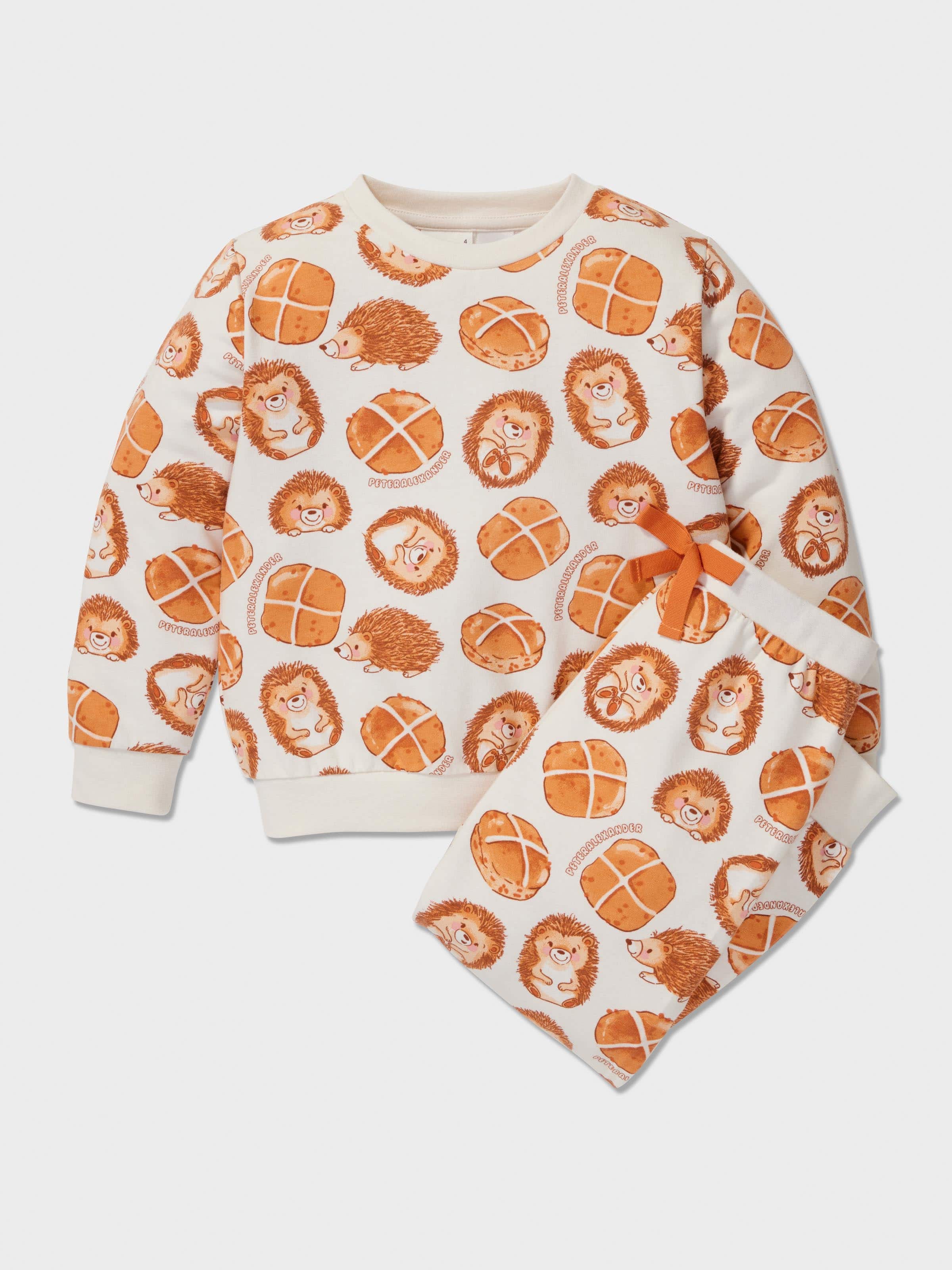 Image for Kids Hot Cross Buns Pj Set from Peter Alexander