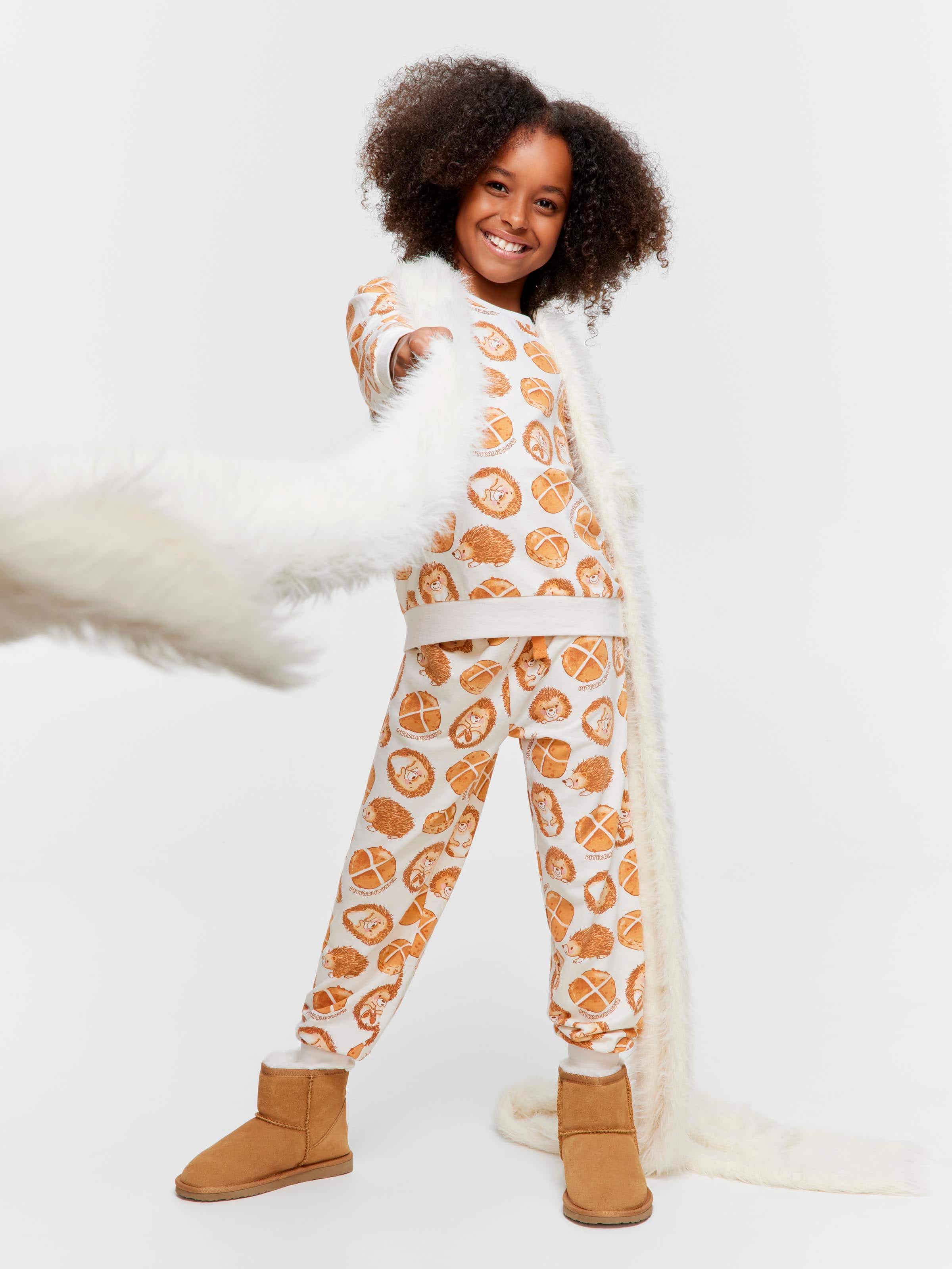 Kids Hot Cross Buns Pj Set