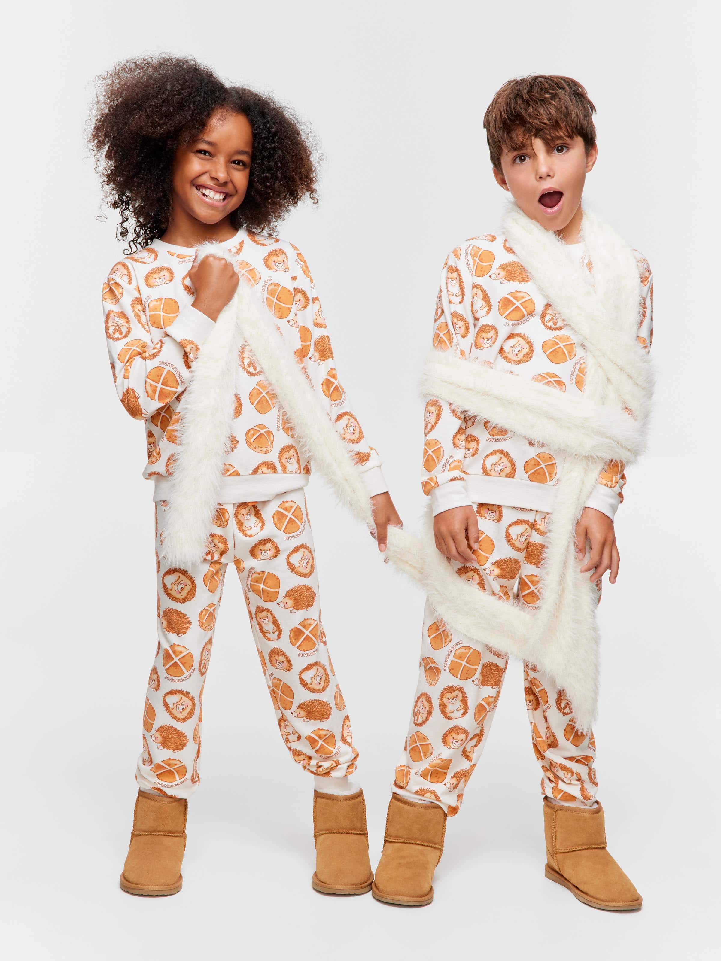 Kids Hot Cross Buns Pj Set