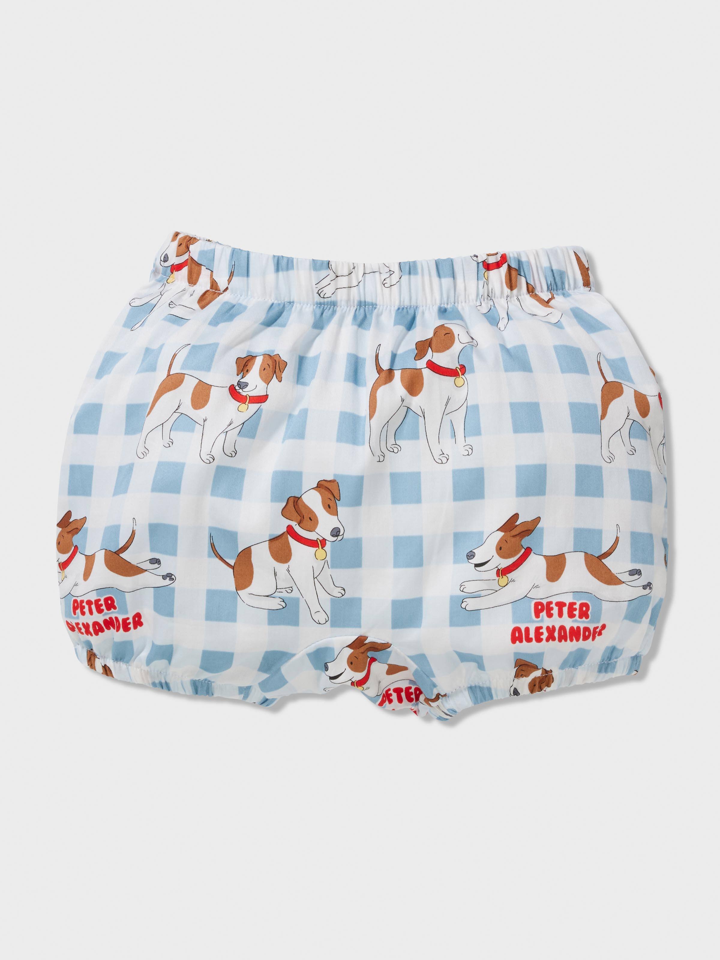 Baby Dog Check Pj Set