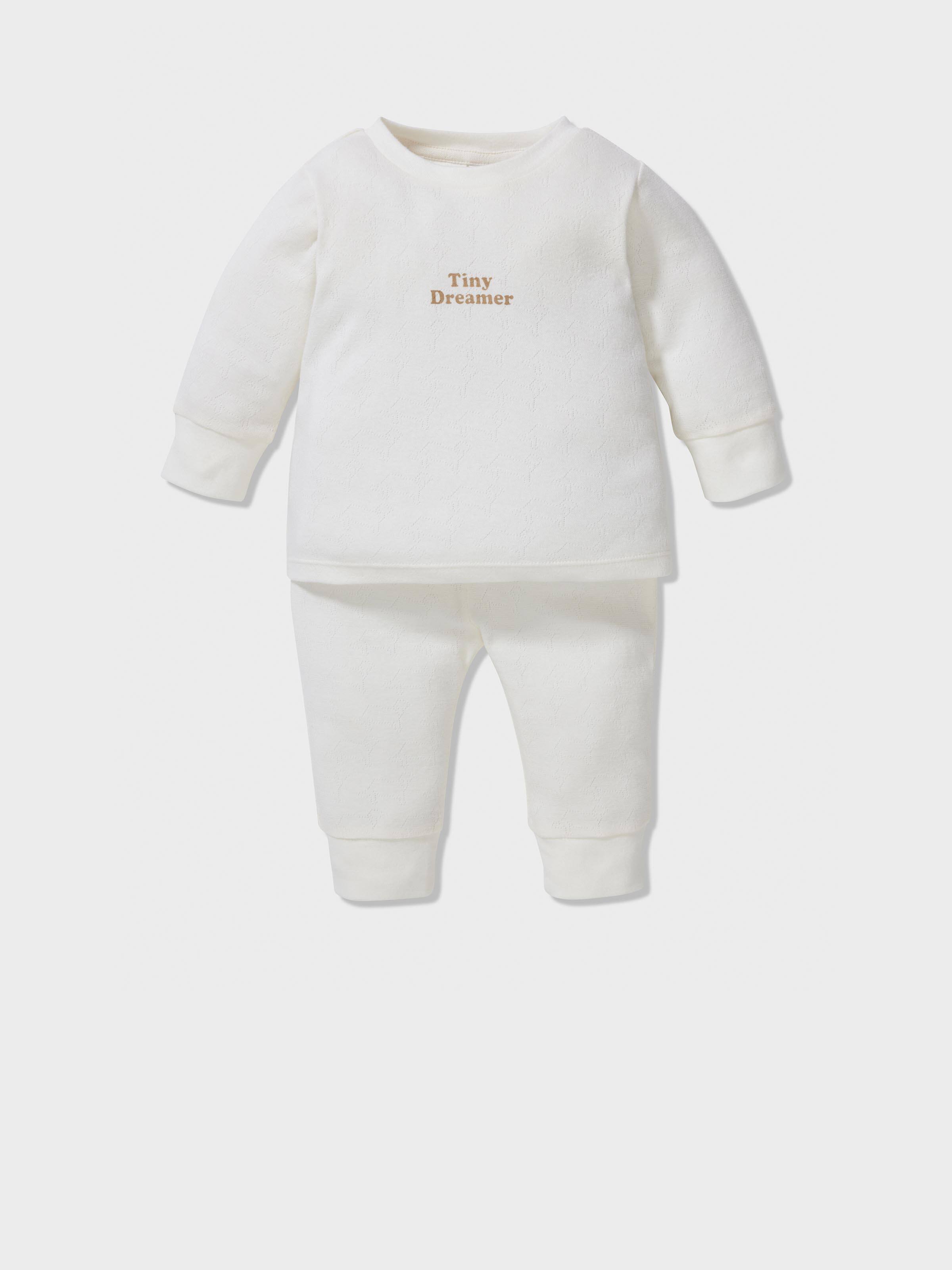 Baby Organic Penny Print Pj Set