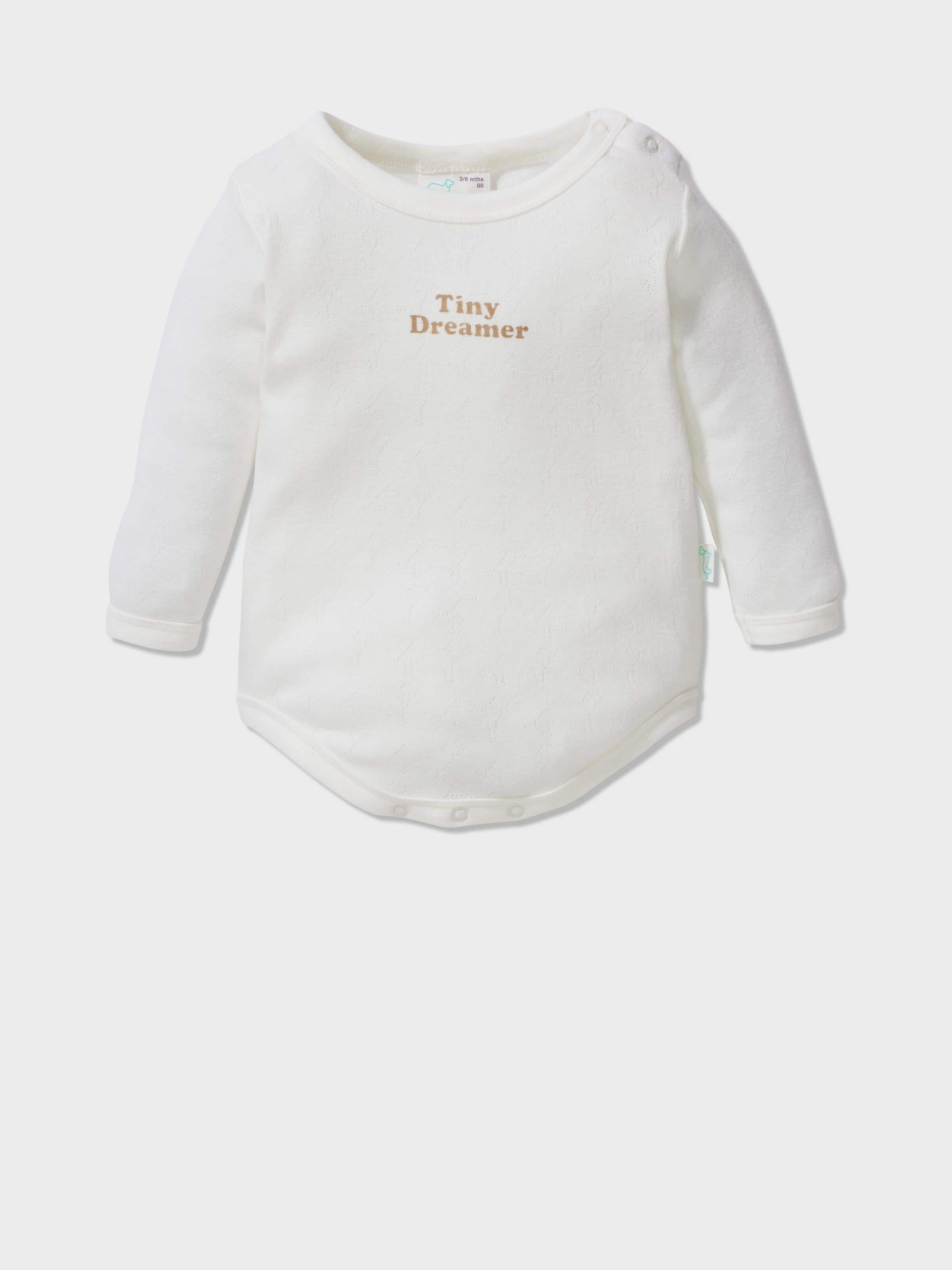 Baby Organic Penny Print Romper