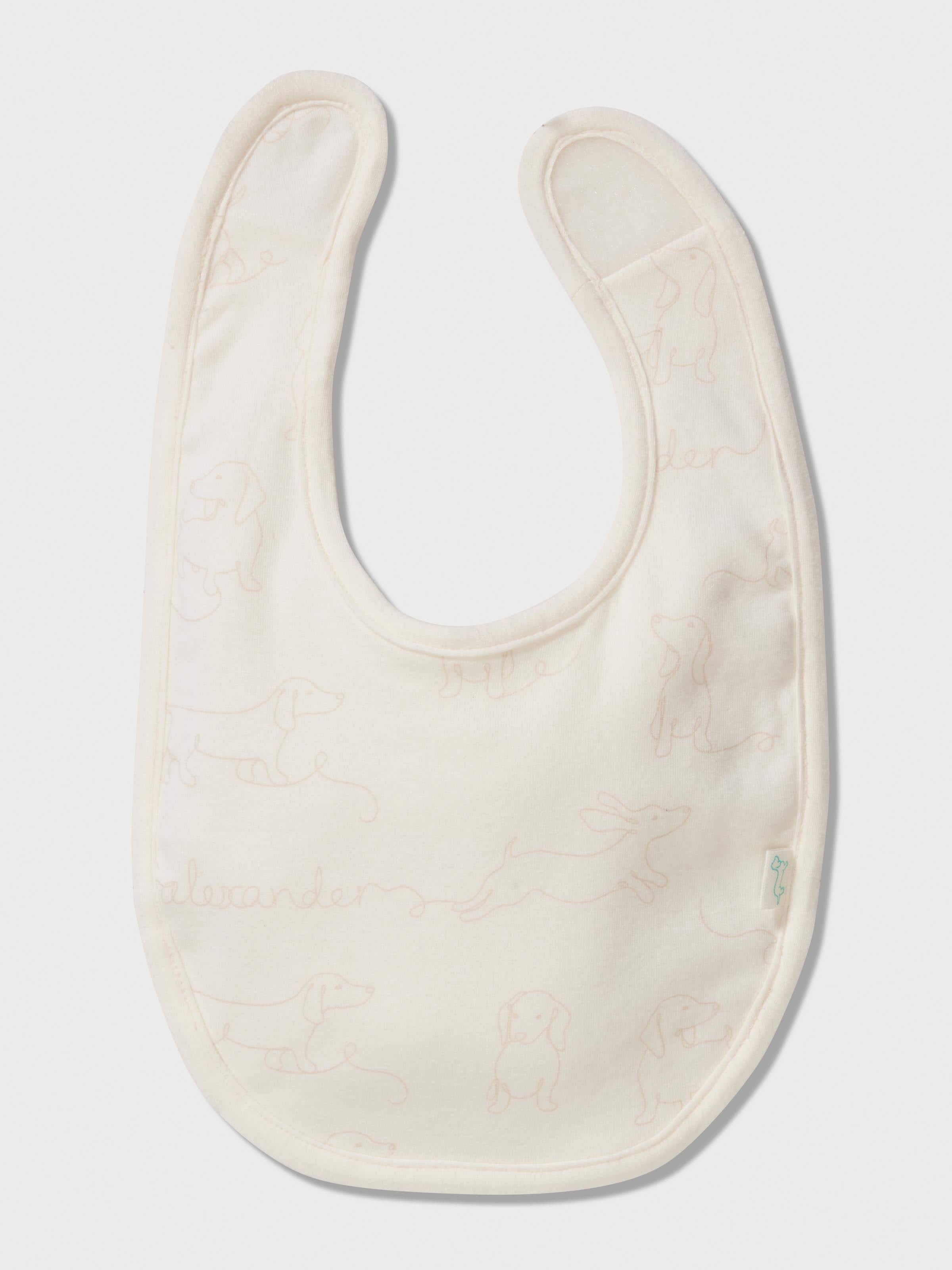 Baby Organic Penny Print Bib