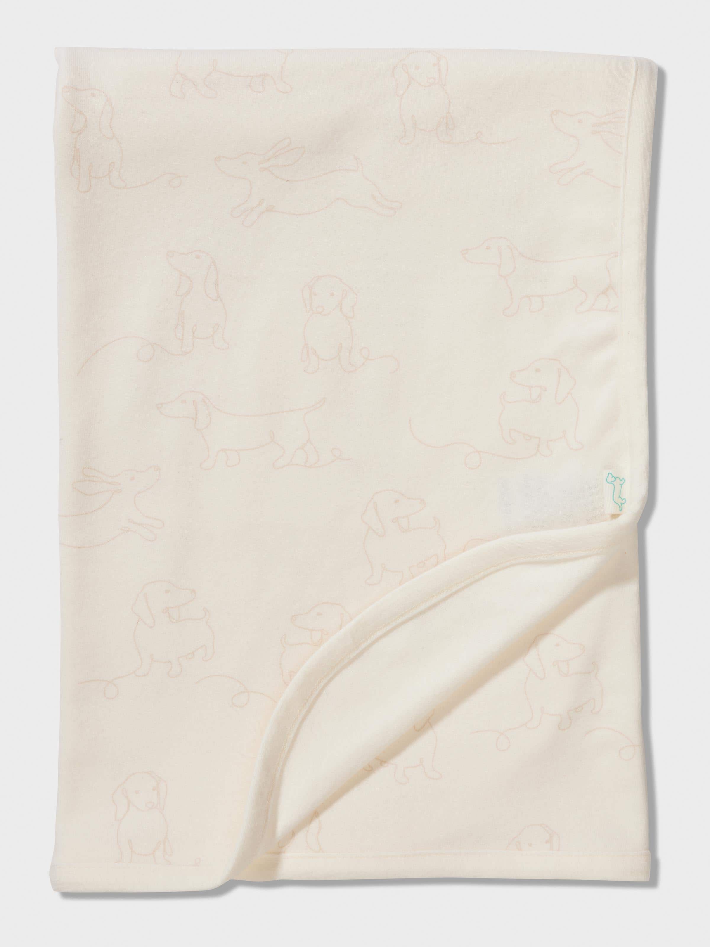 Baby Organic Penny Print Blanket