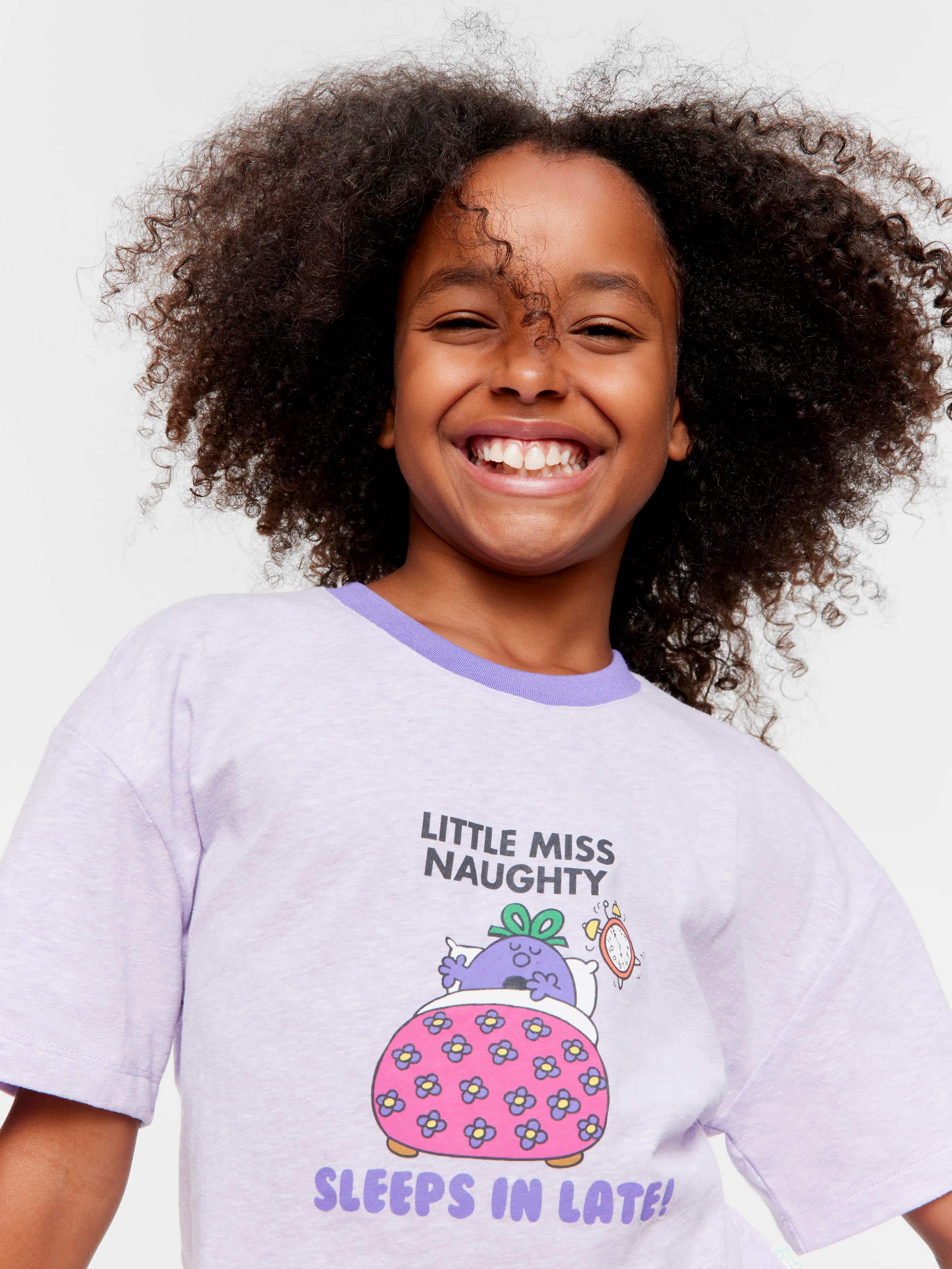 Girls Little Miss Naughty Pj Set