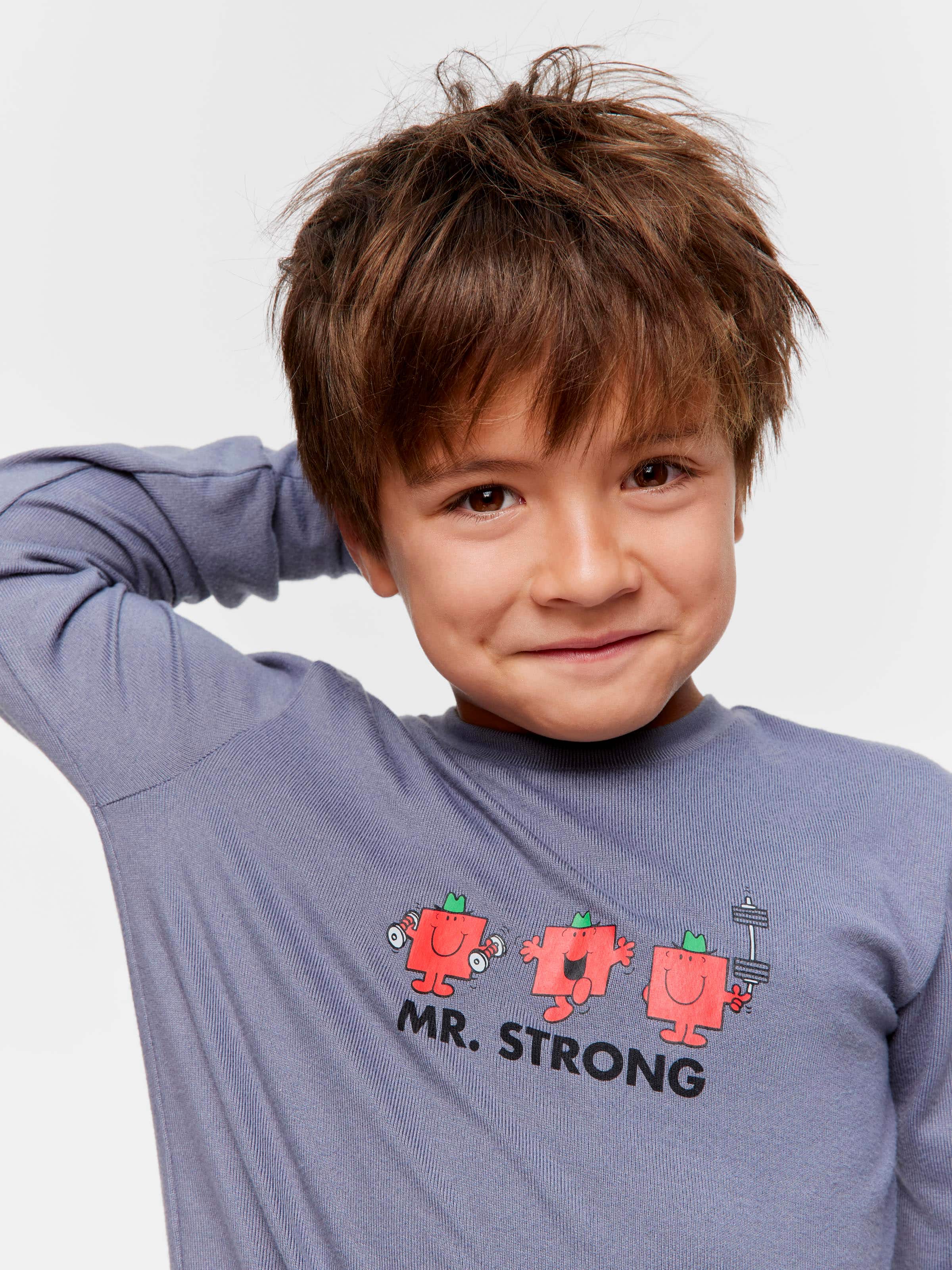 Jnr Boys Mr Strong Pj Set