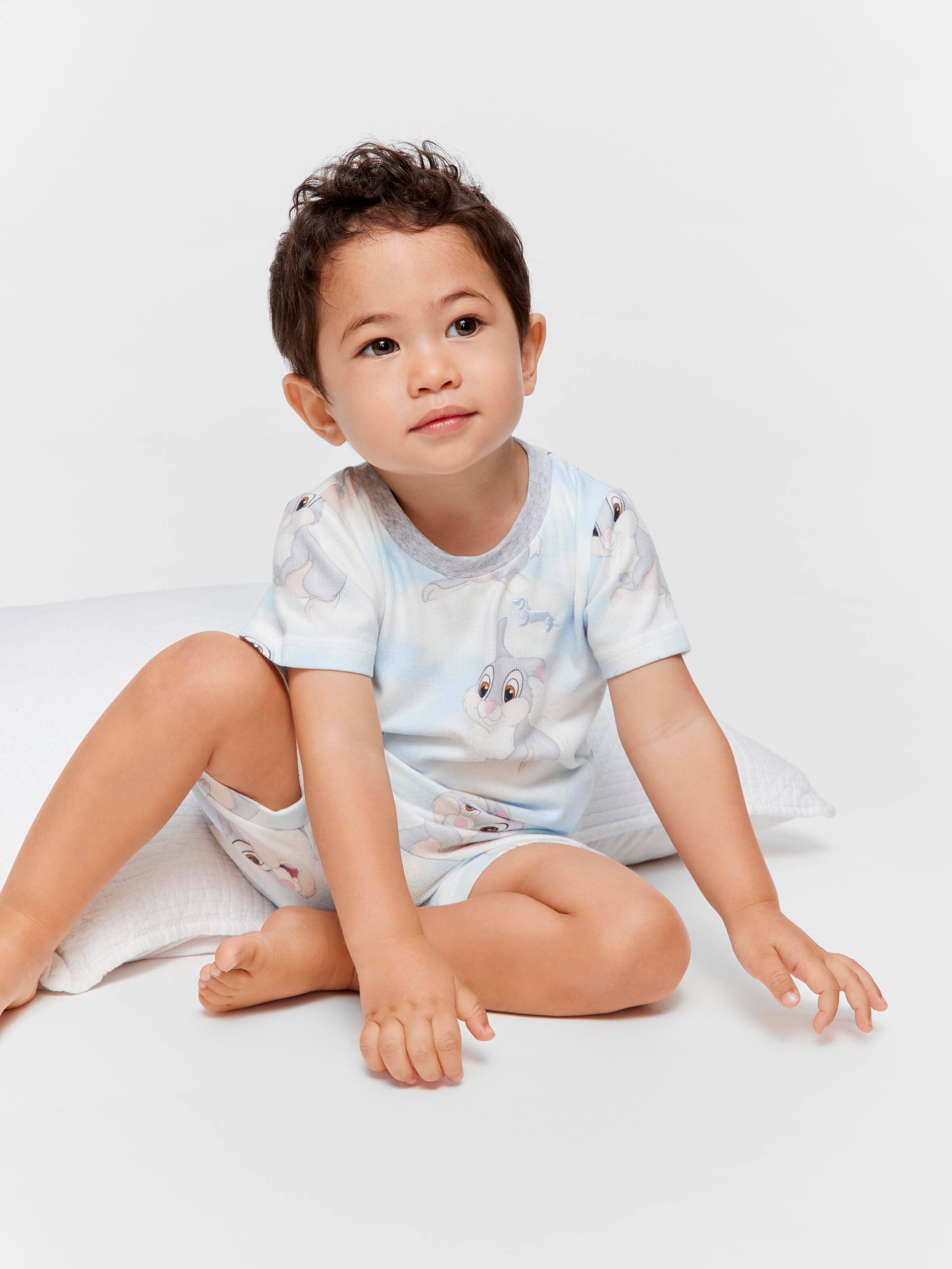 Baby Thumper Clouds Shortie Pj Set