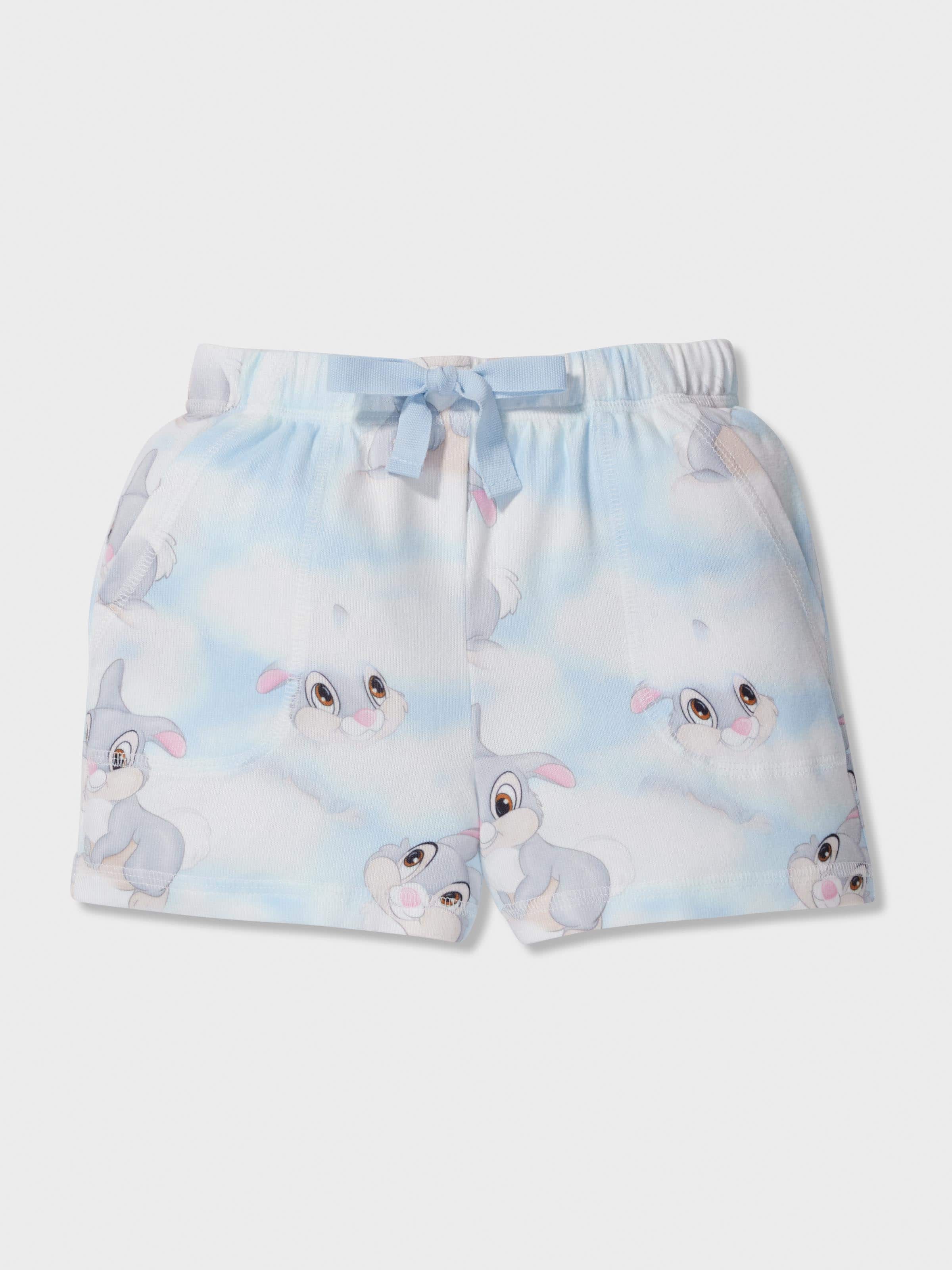 Jnr Kids Thumper Clouds Short Pj Set