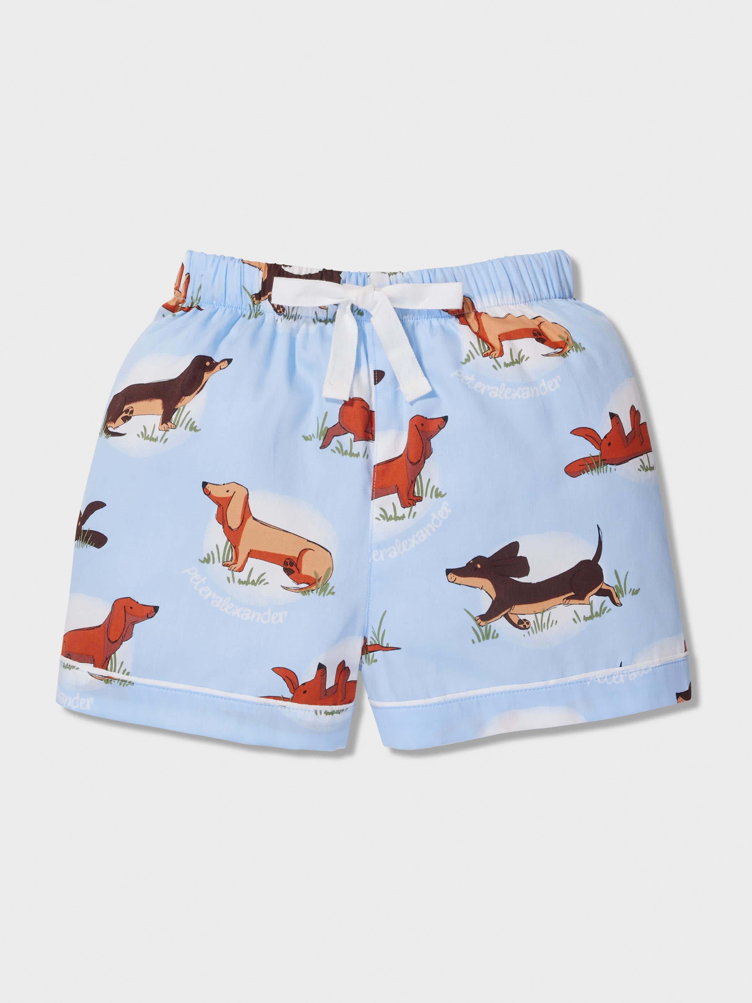 Jnr Kids Penny Print Classic Shortie Pj Set