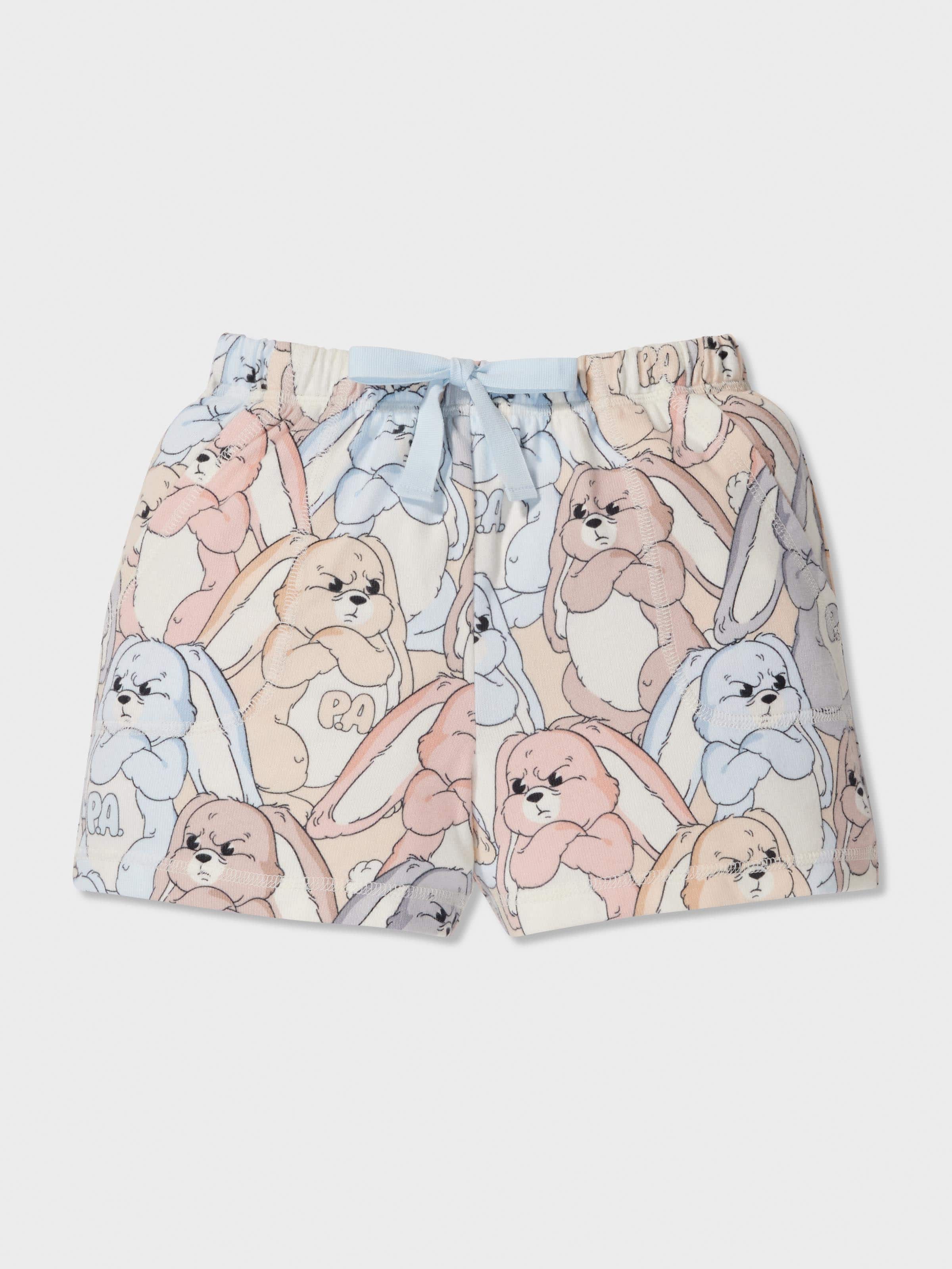Jnr Kids Grumpy Bunny Short Pj Set