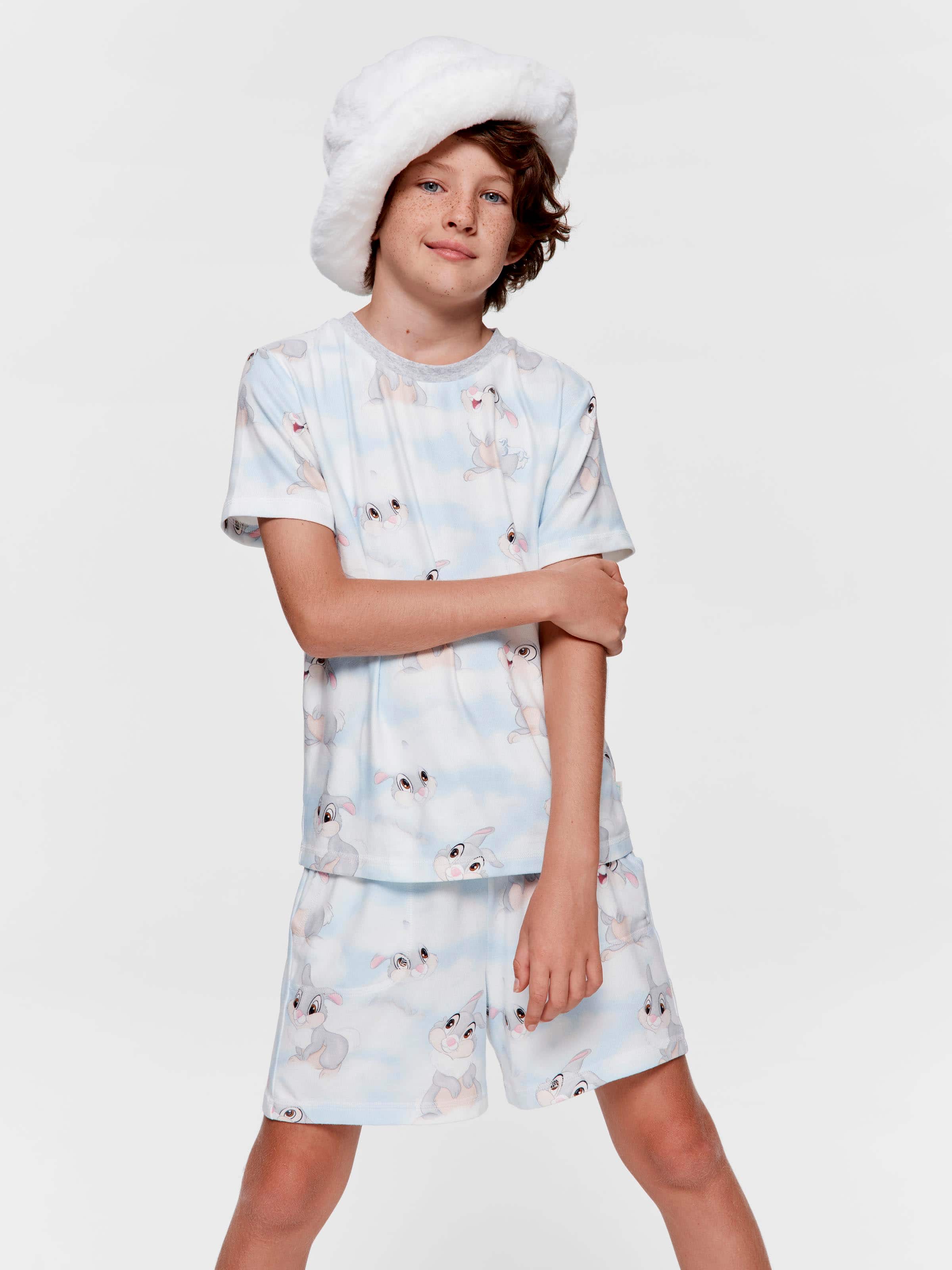 Kids Thumper Clouds Short Pj Set