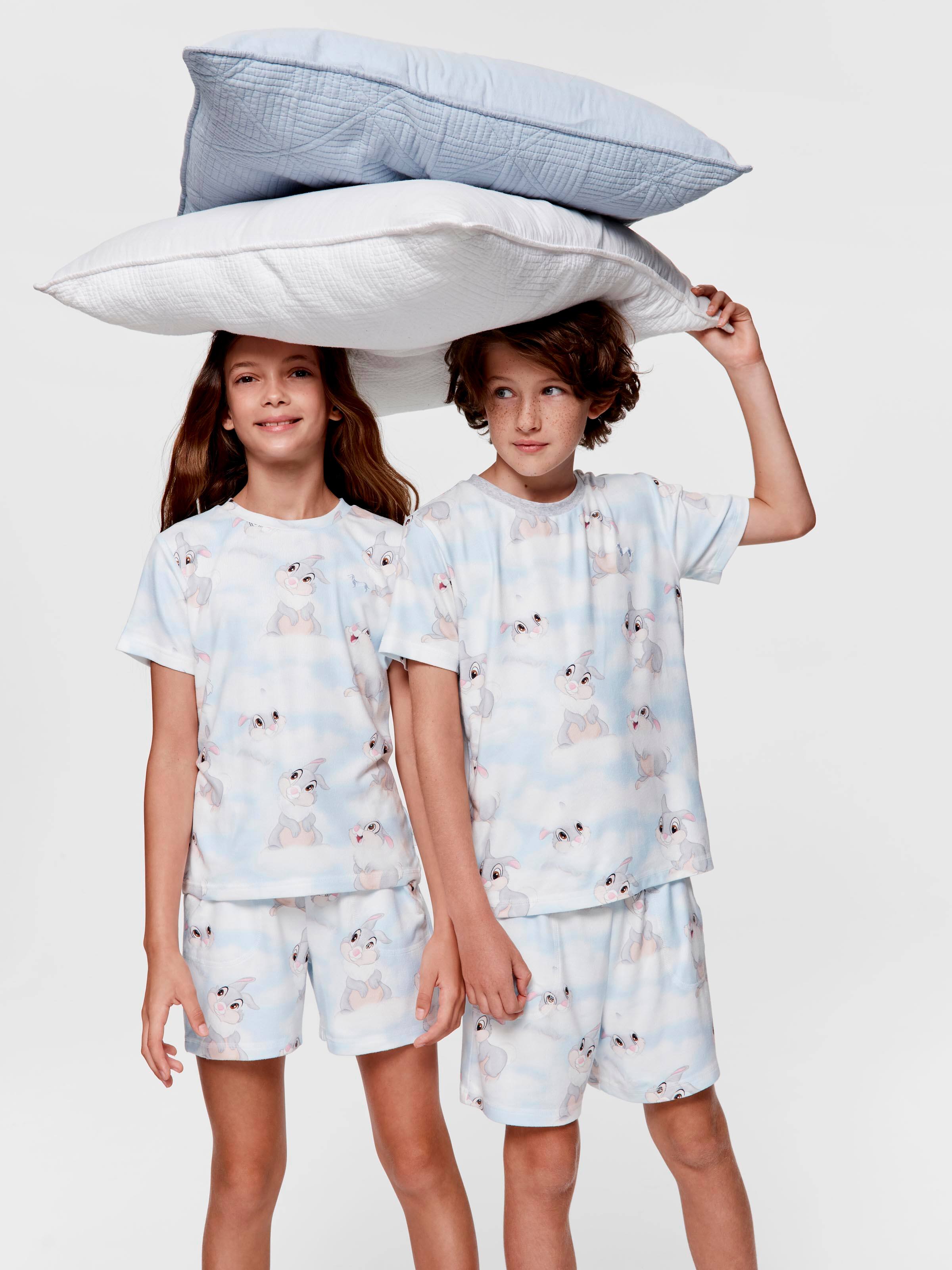 Kids Thumper Clouds Short Pj Set