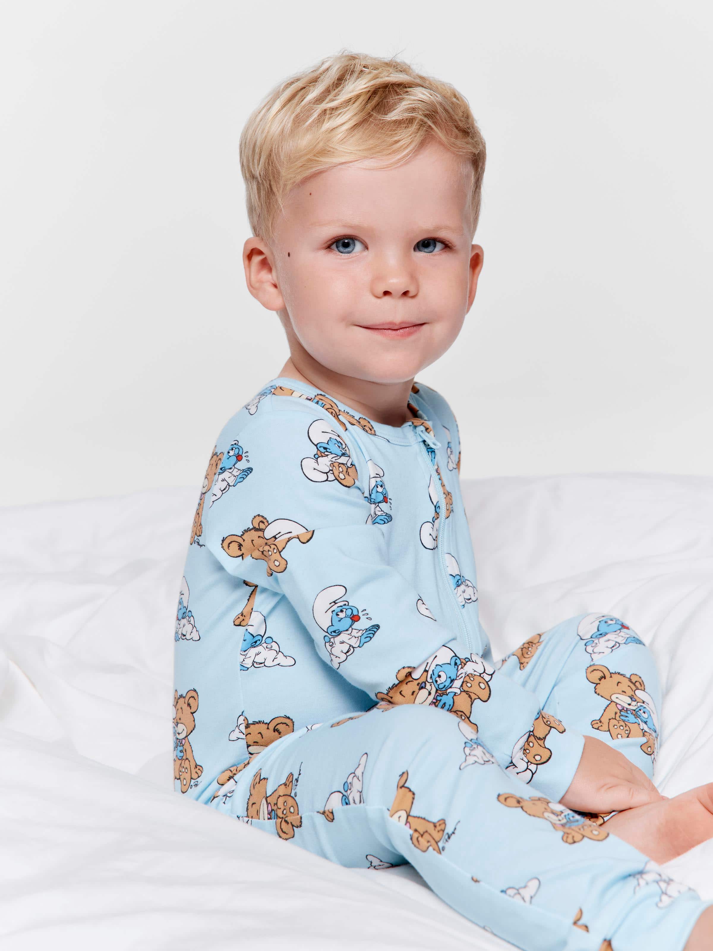 Baby Smurf Teddy Jumpsuit
