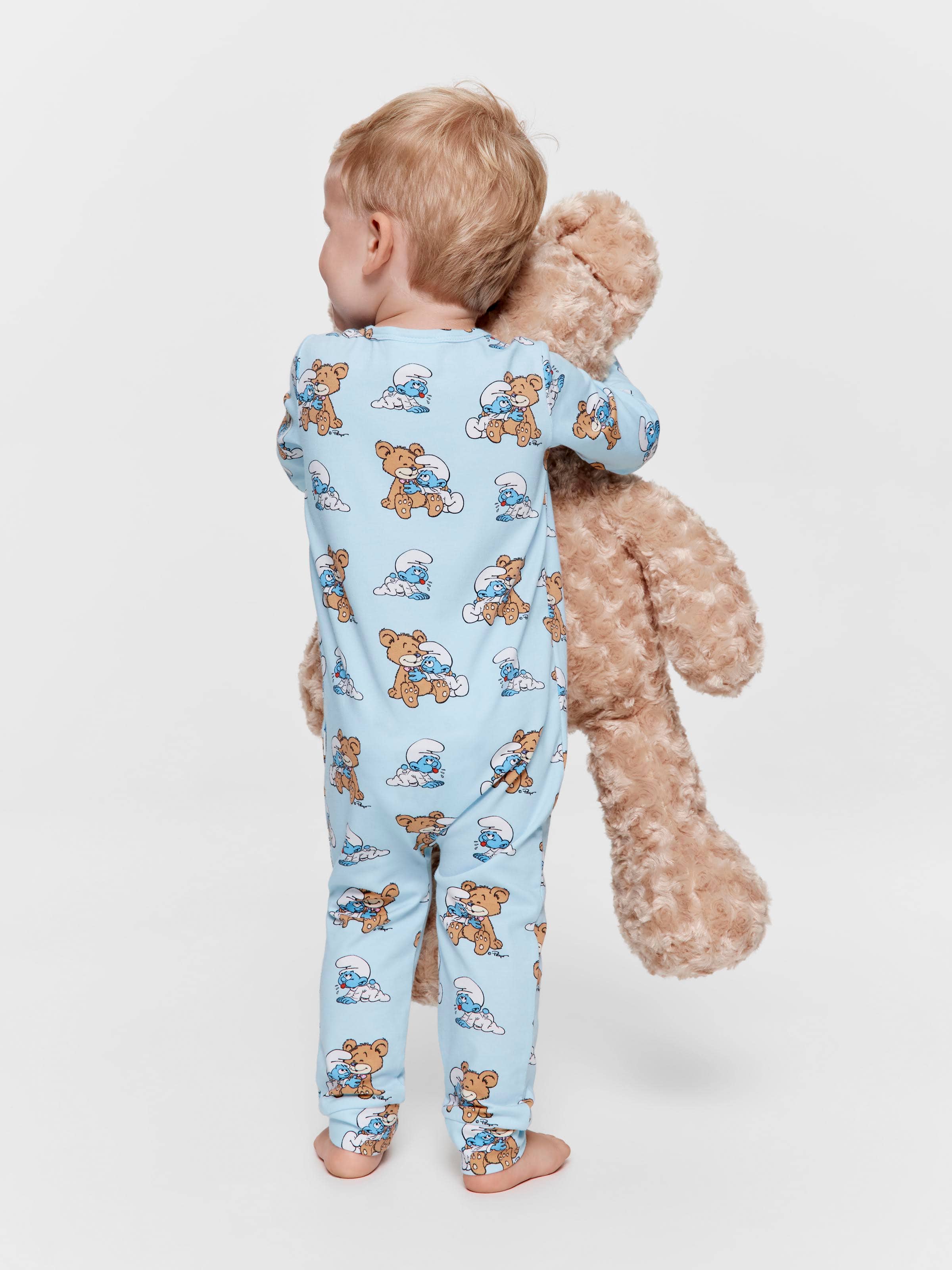 Baby Smurf Teddy Jumpsuit