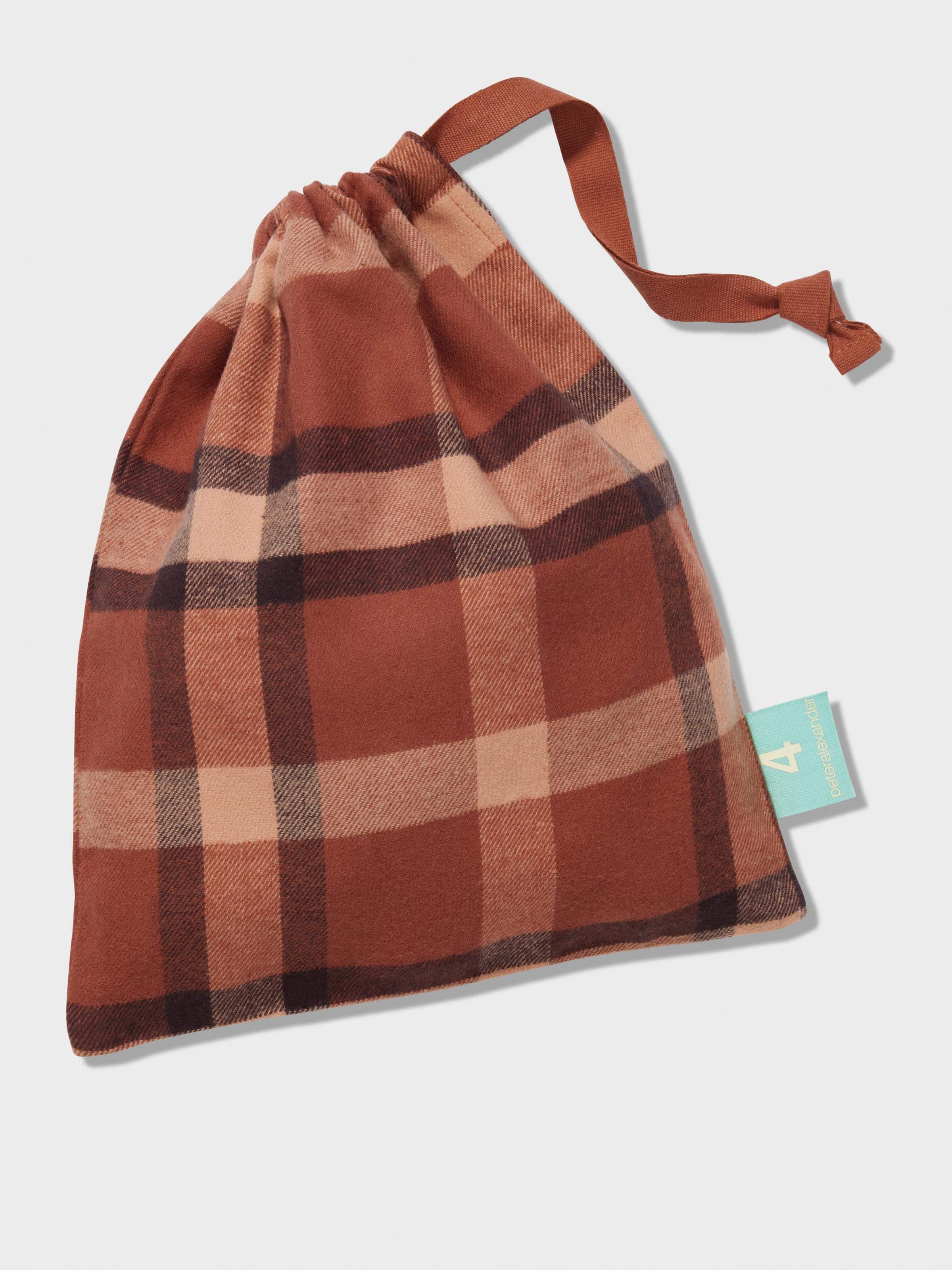Image for Jnr Boys Brown Check Long Classic Pj Set from Peter Alexander
