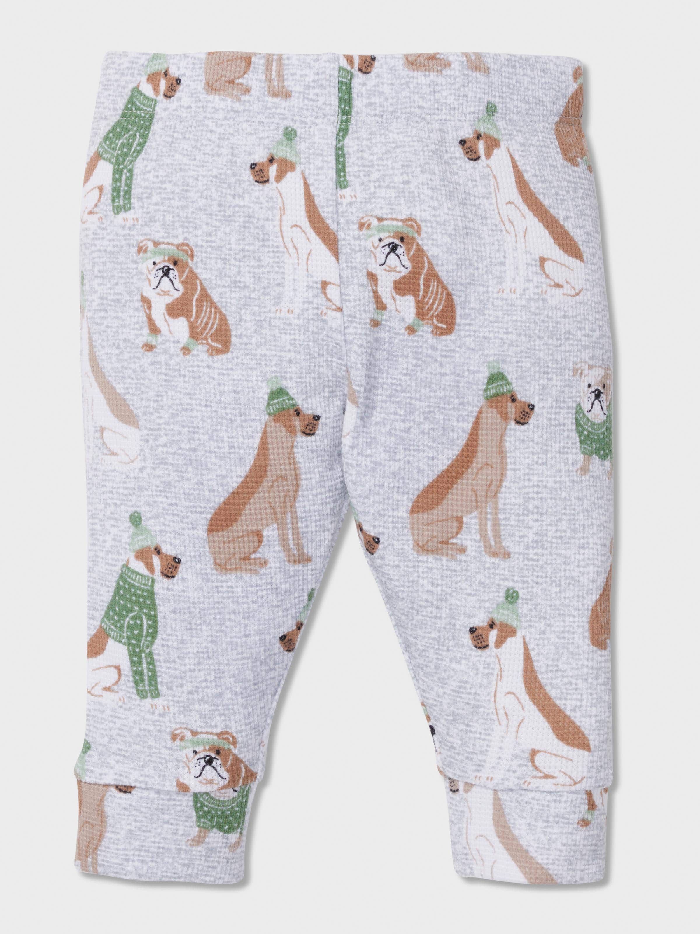 Baby 'Ruff Day' Long Pj Set