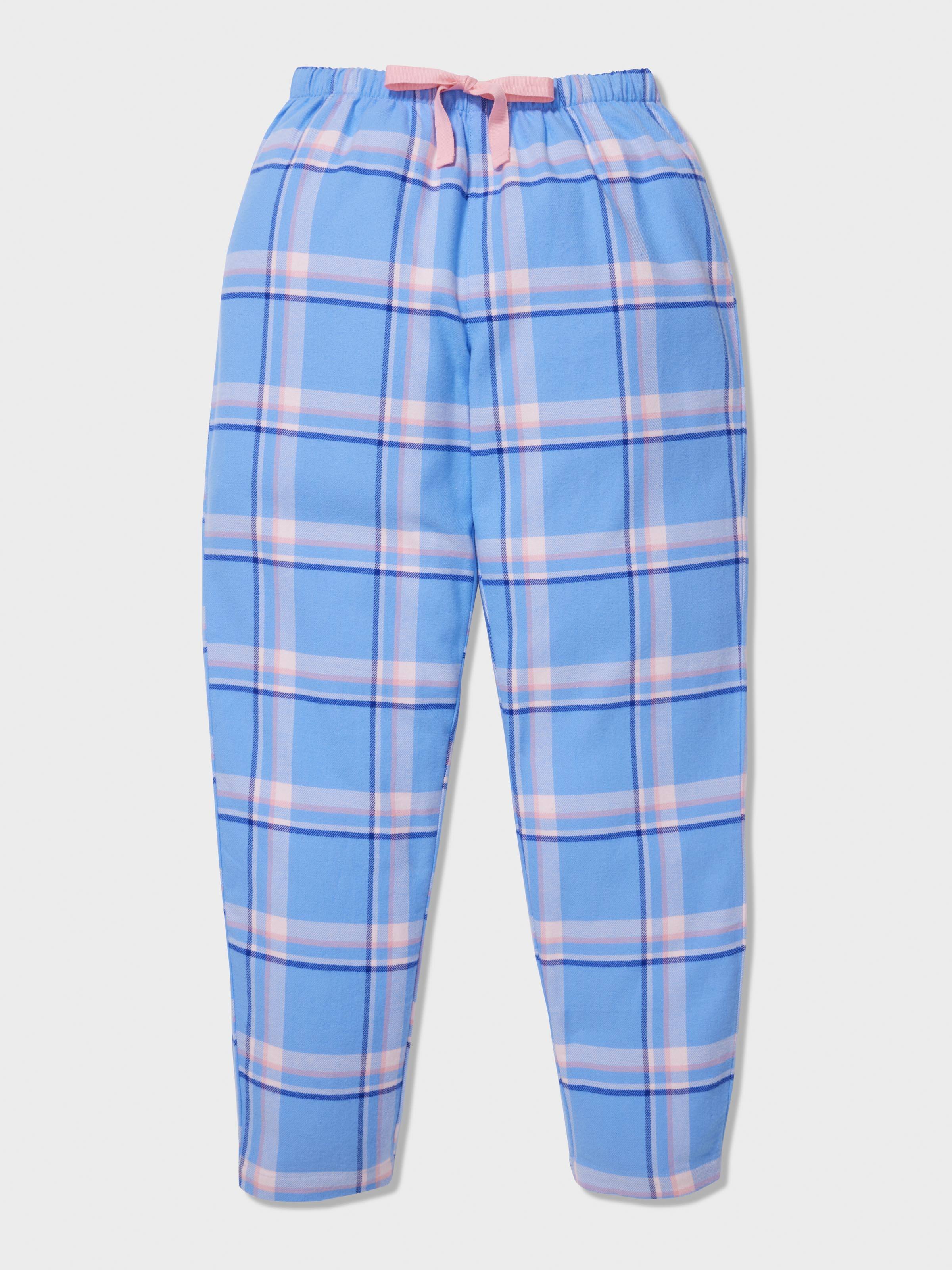 Girls Bold Check Classic Pj Set