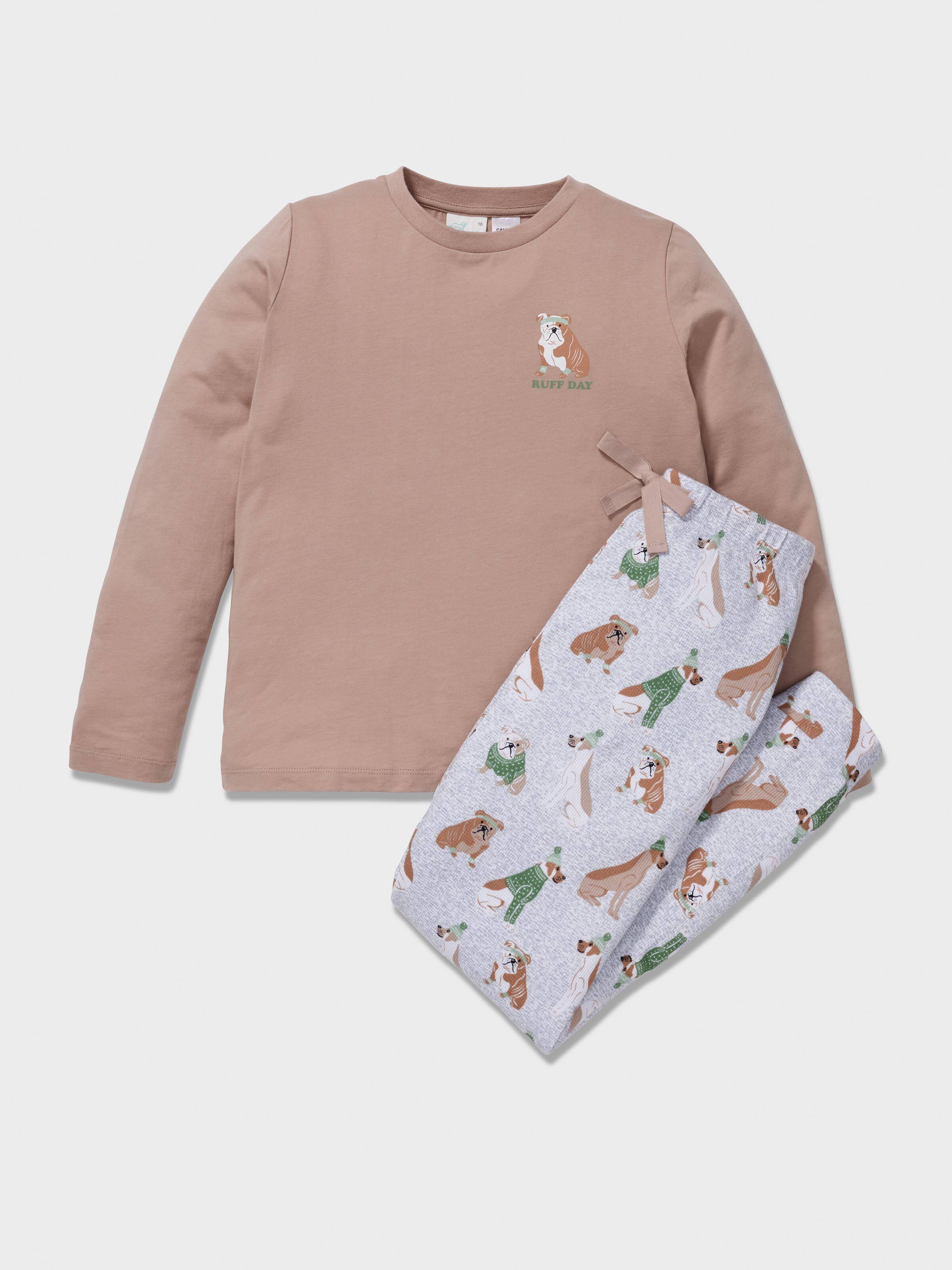 Boys 'Ruff Day' Long Pj Set