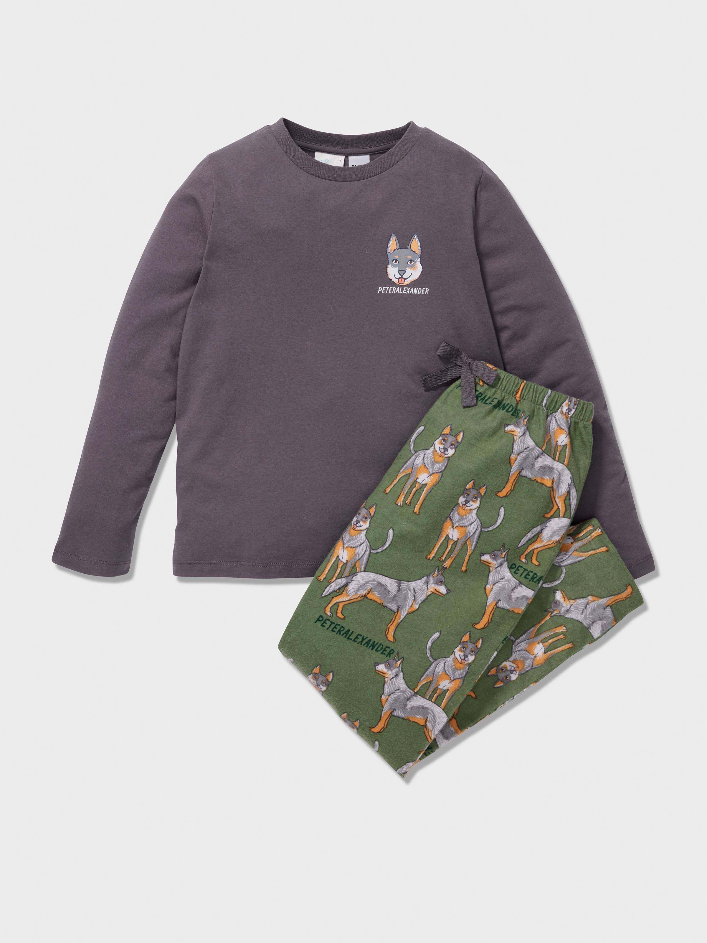 Boys Blue Heeler Long Pj Set