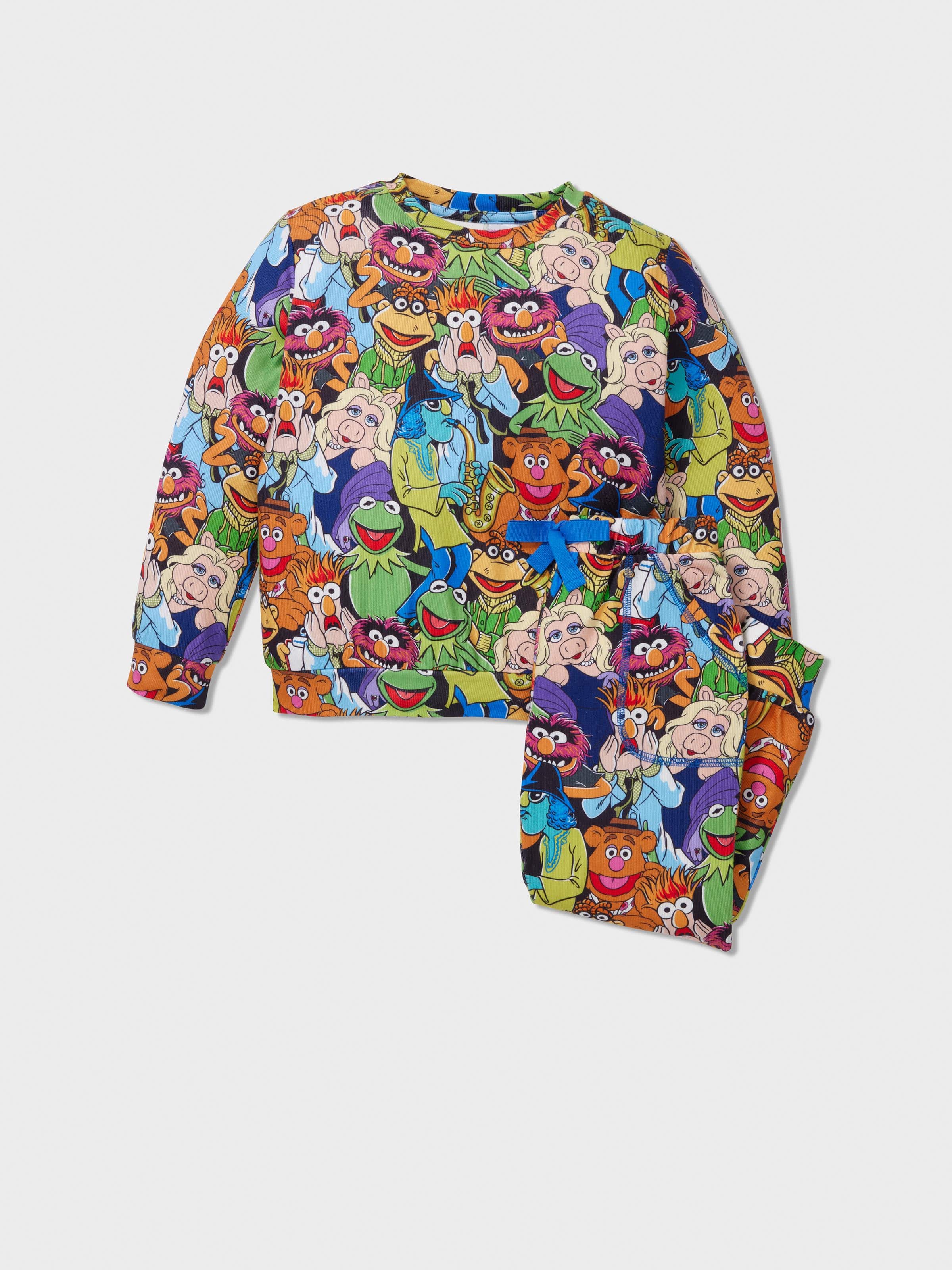 Jnr Kids Muppets Long Pj Set