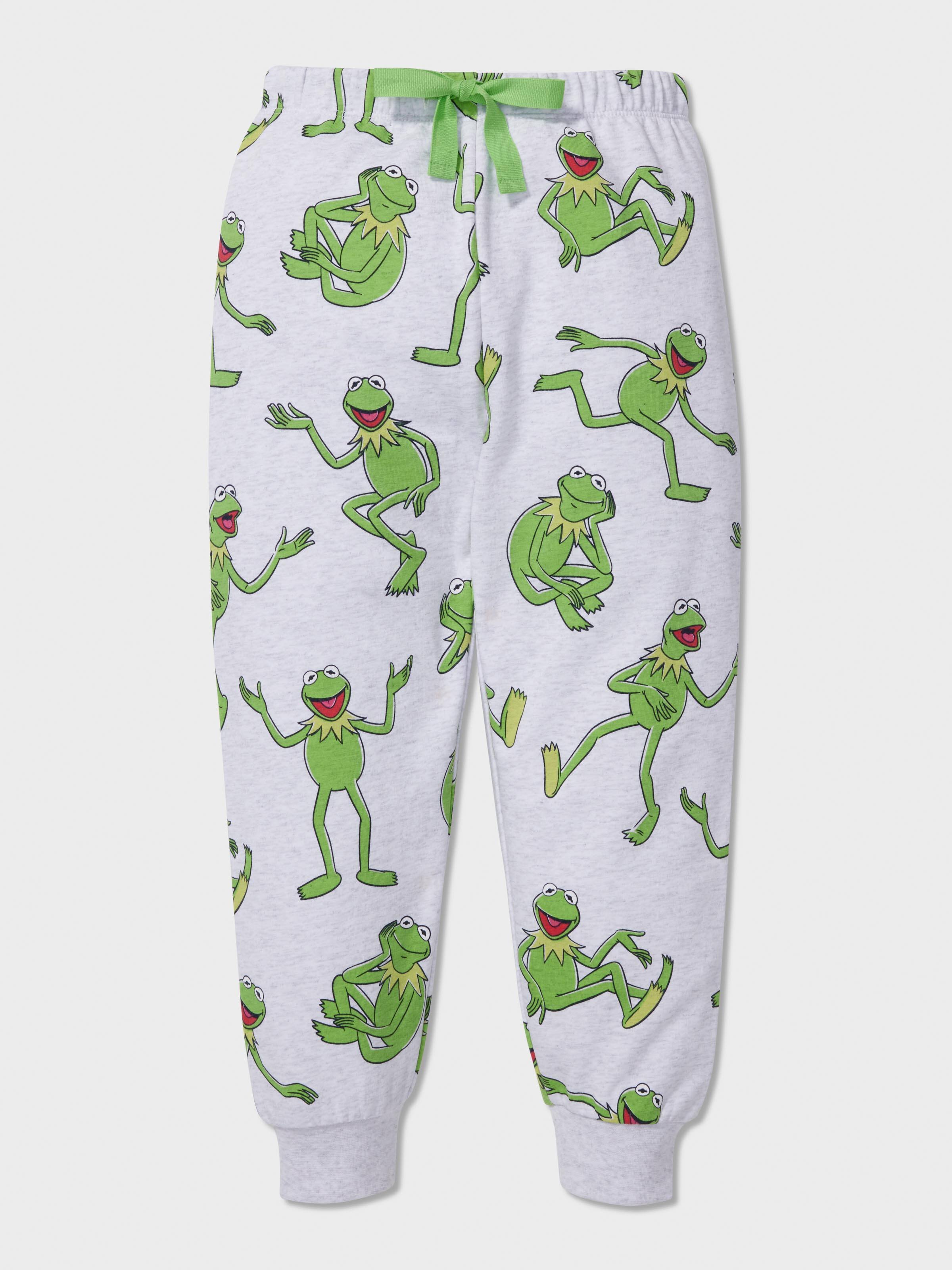 Jnr Kids Kermit Long Pj Set