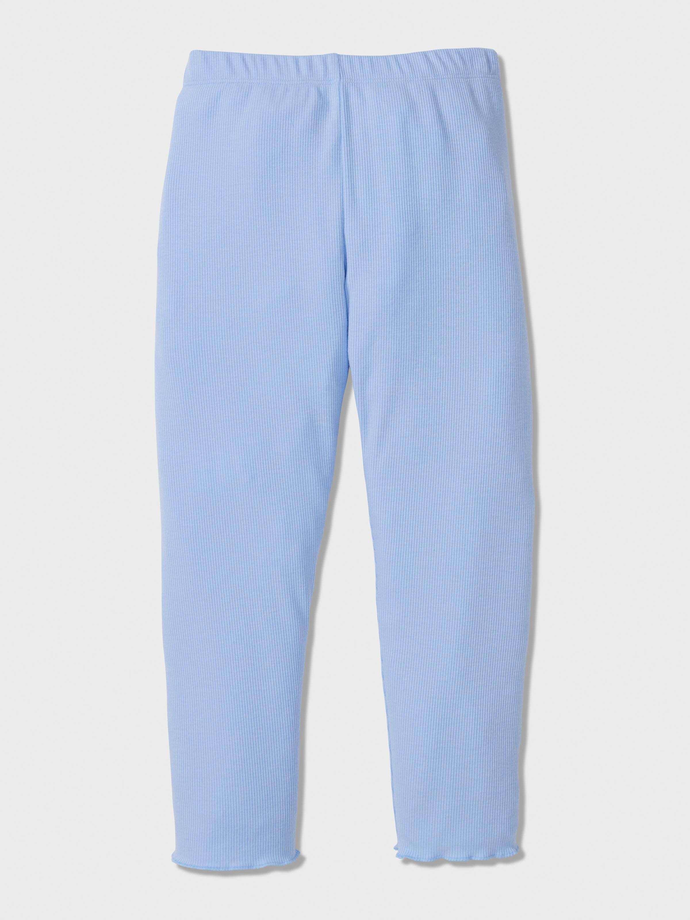 Jnr Girls Rib Long Pj Set