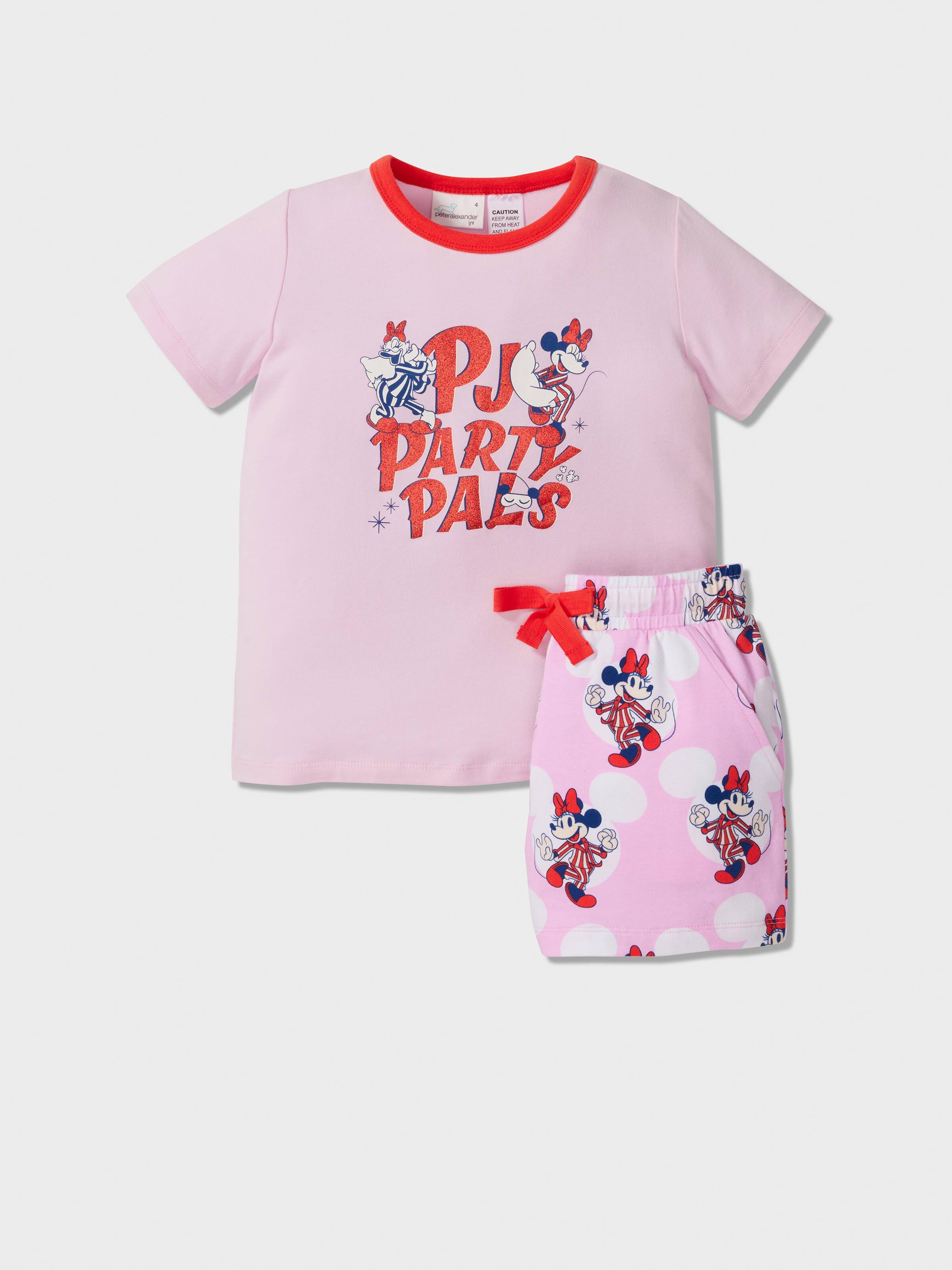 Jnr Girls Disney Minnie Short Pj Set