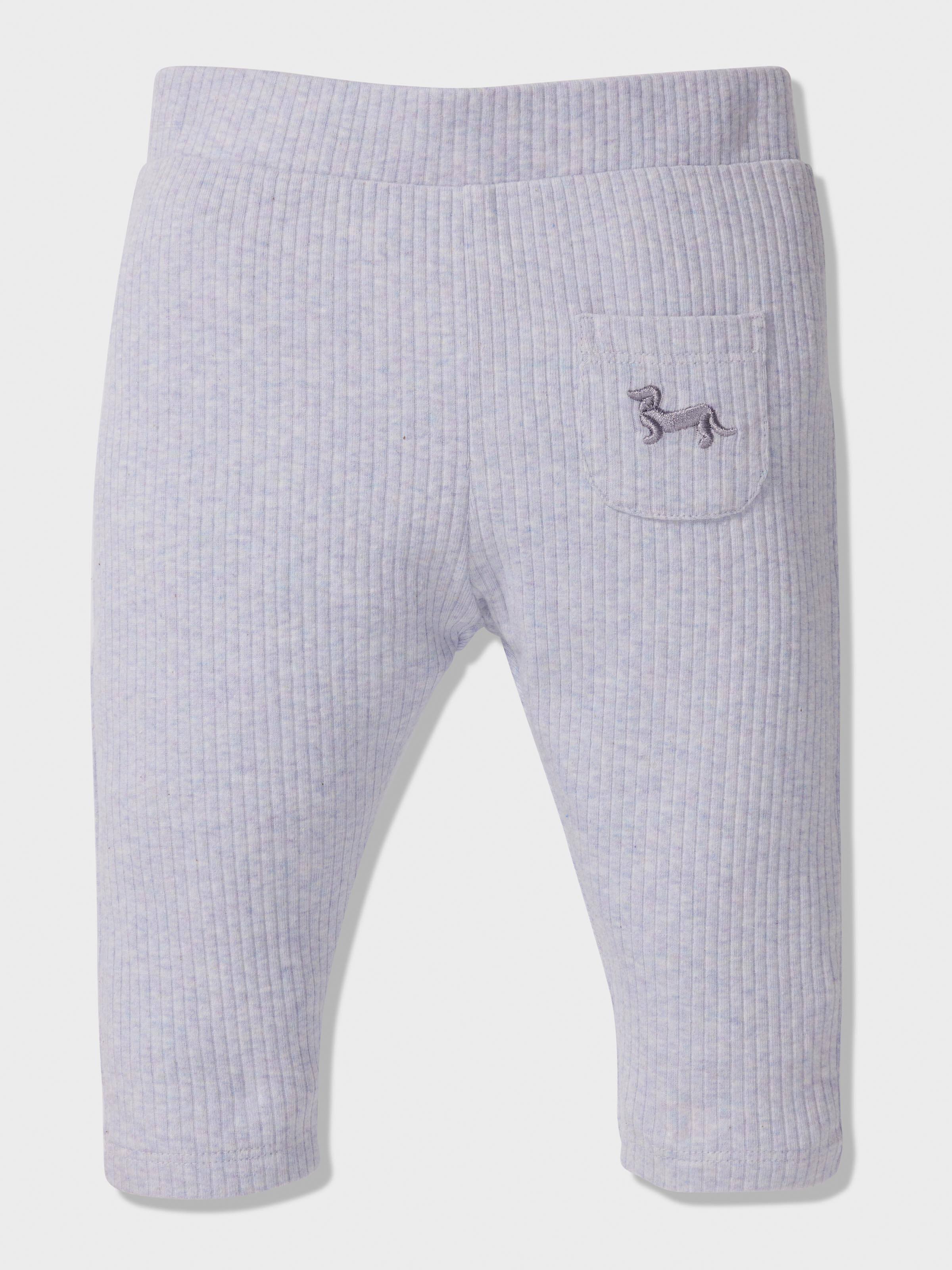 Baby Organic Blue Marle Long Pj Set
