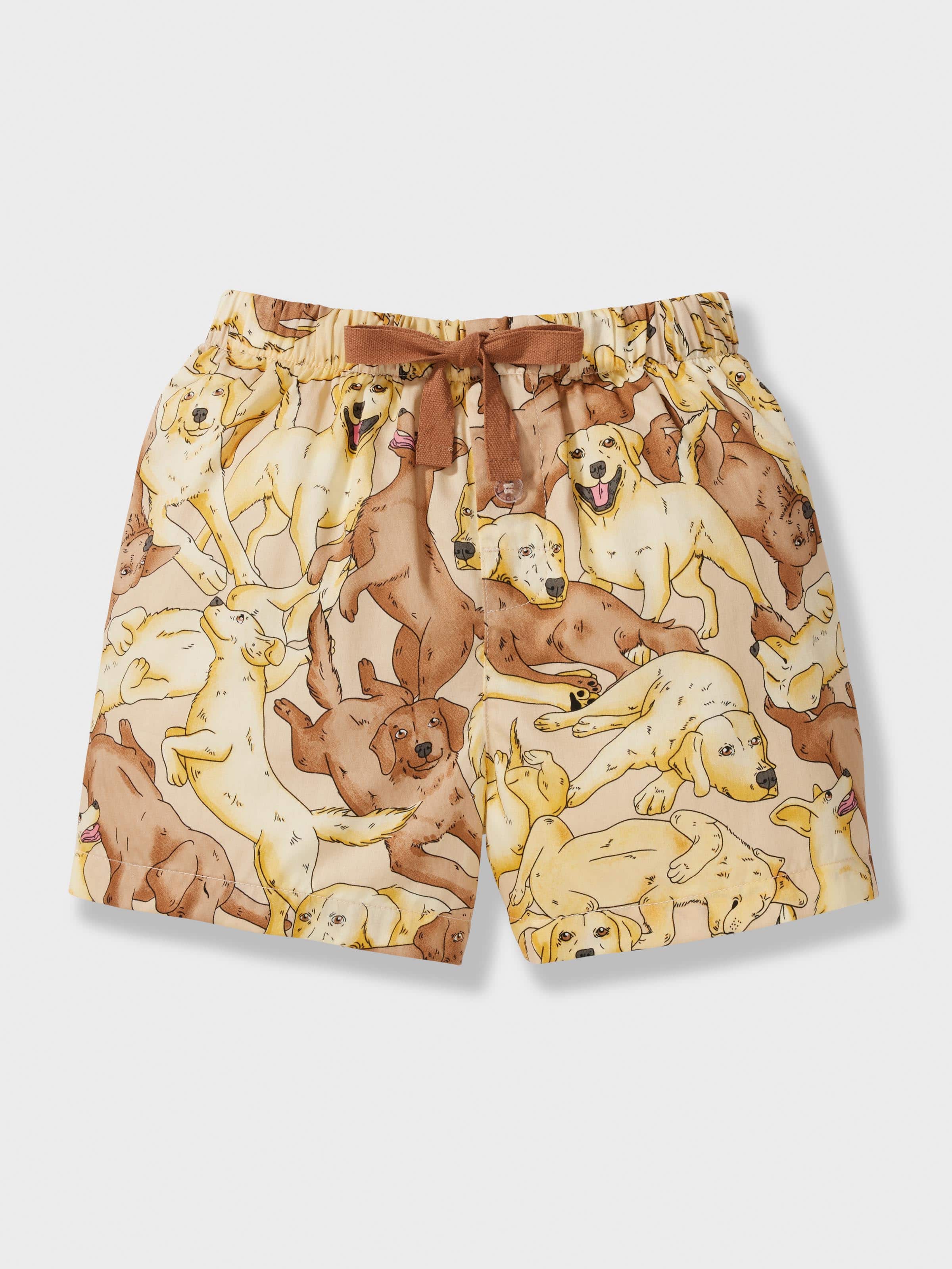 Jnr Kids Lazy Labrador Short Pj Set