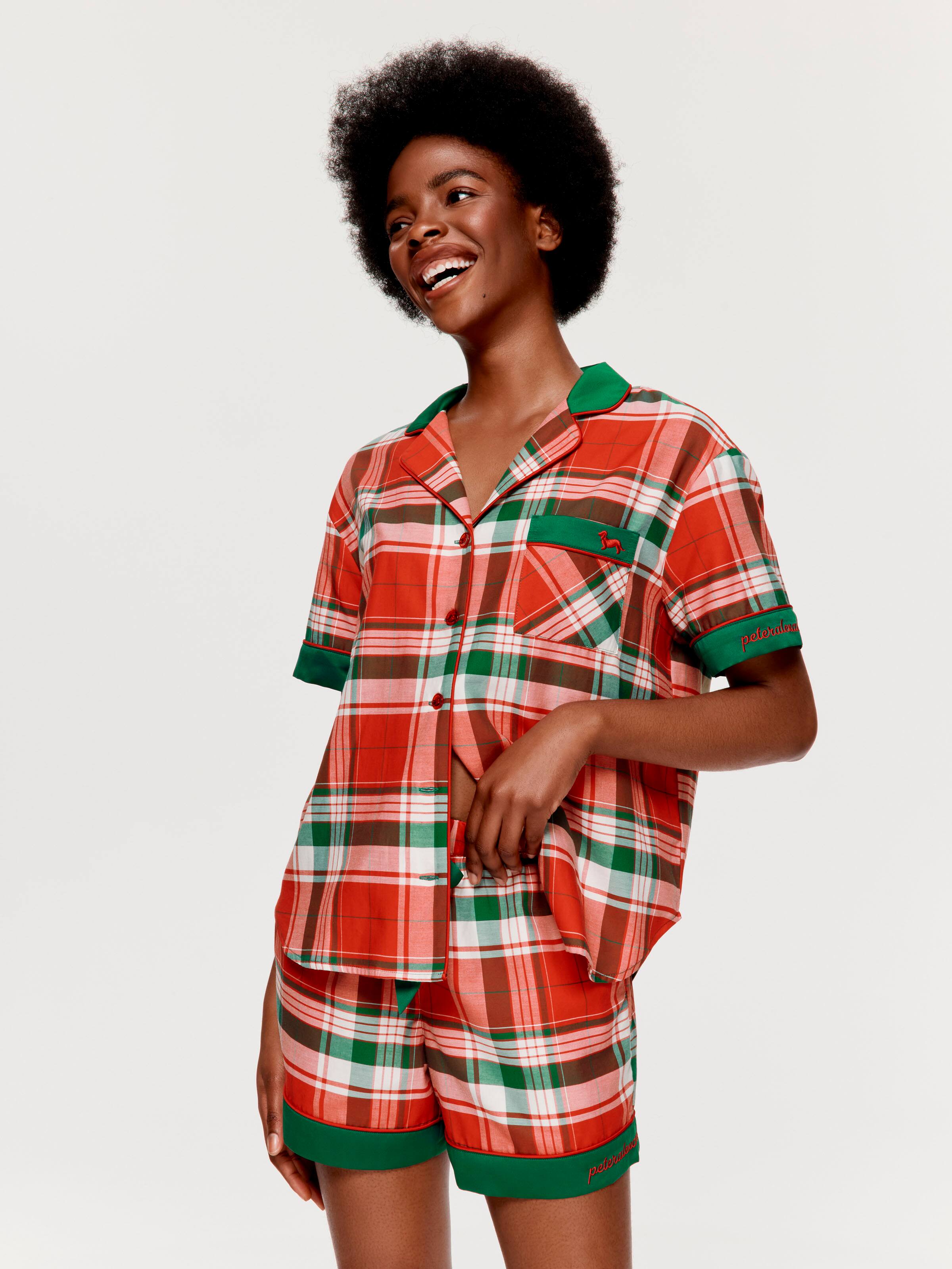 Tartan Cotton Sateen Short