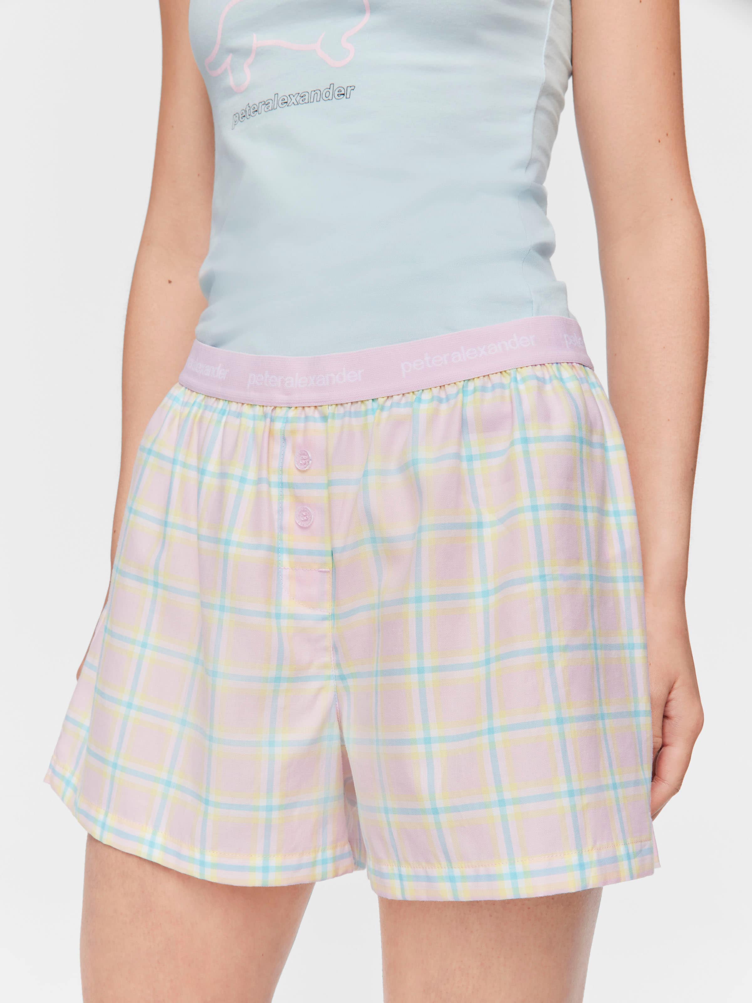 Check Boxer Short