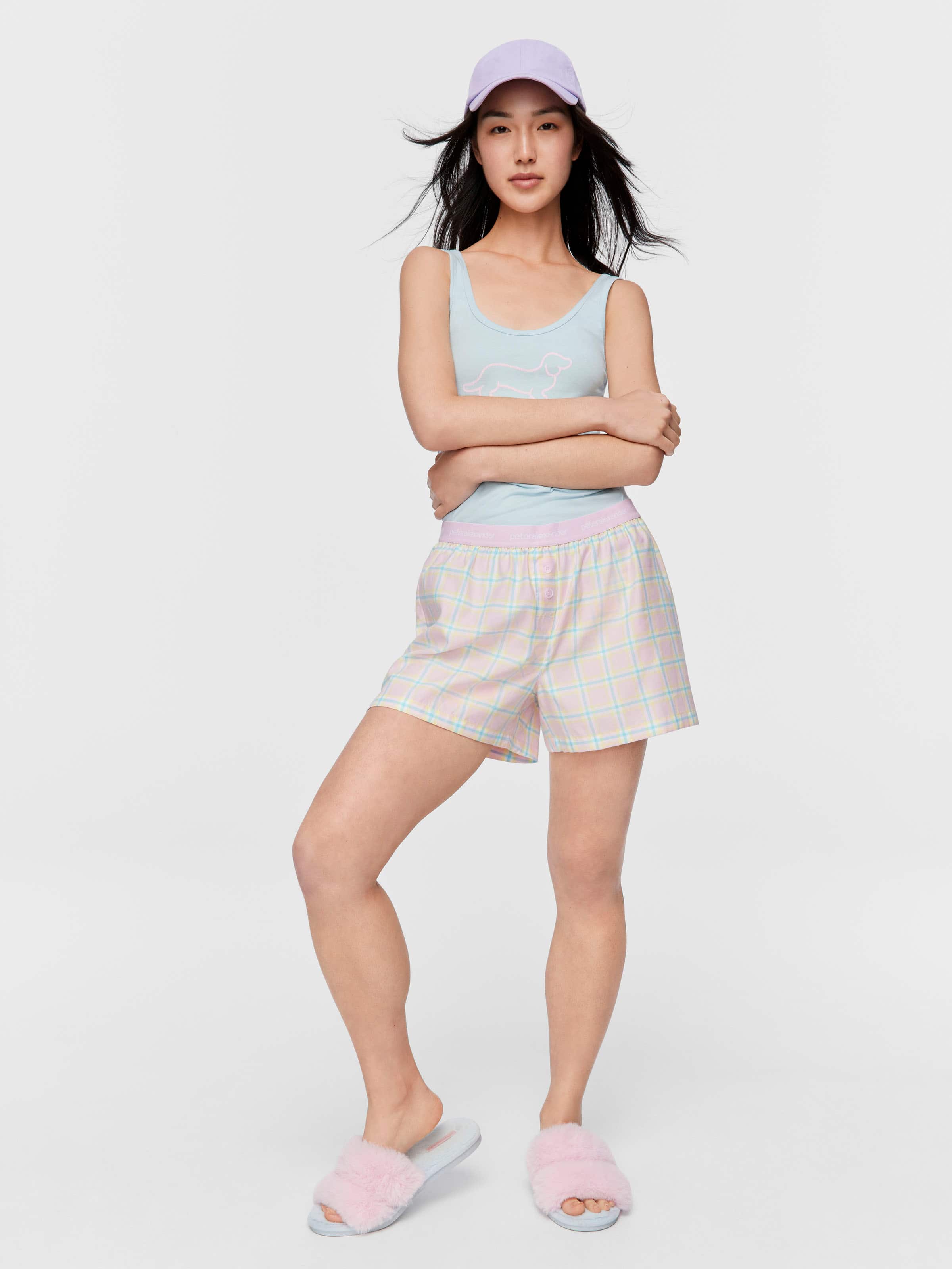 Check Boxer Short