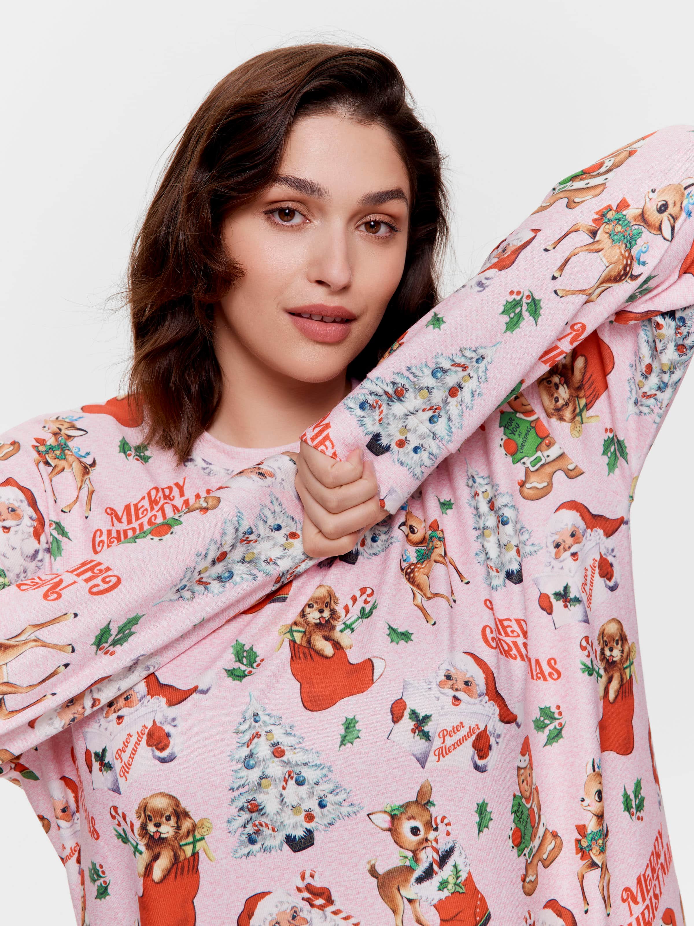 P.A. Plus Christmas Icons Plush Nightdress