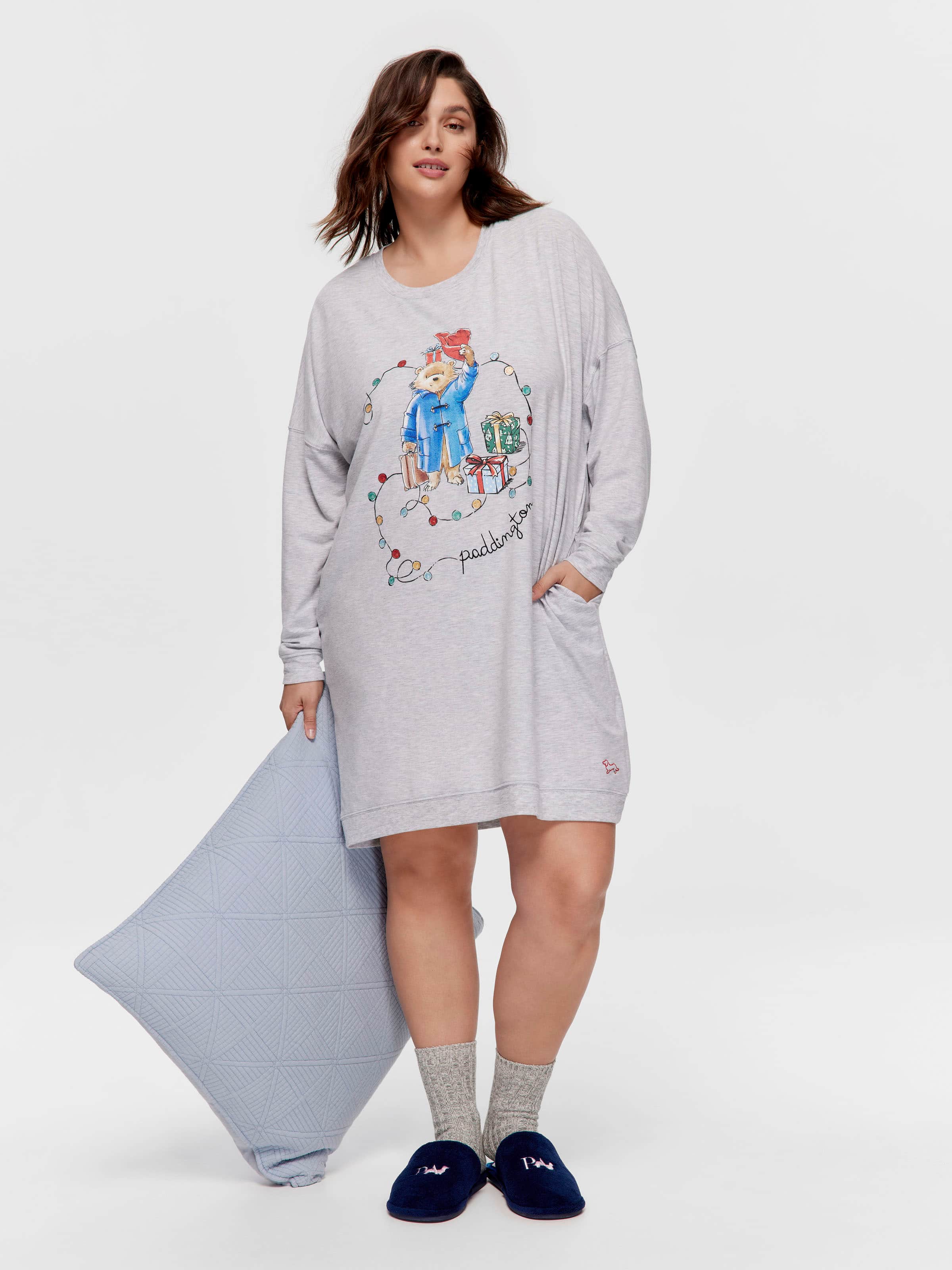 P.A. Plus Paddington Long Sleeve Nightdress