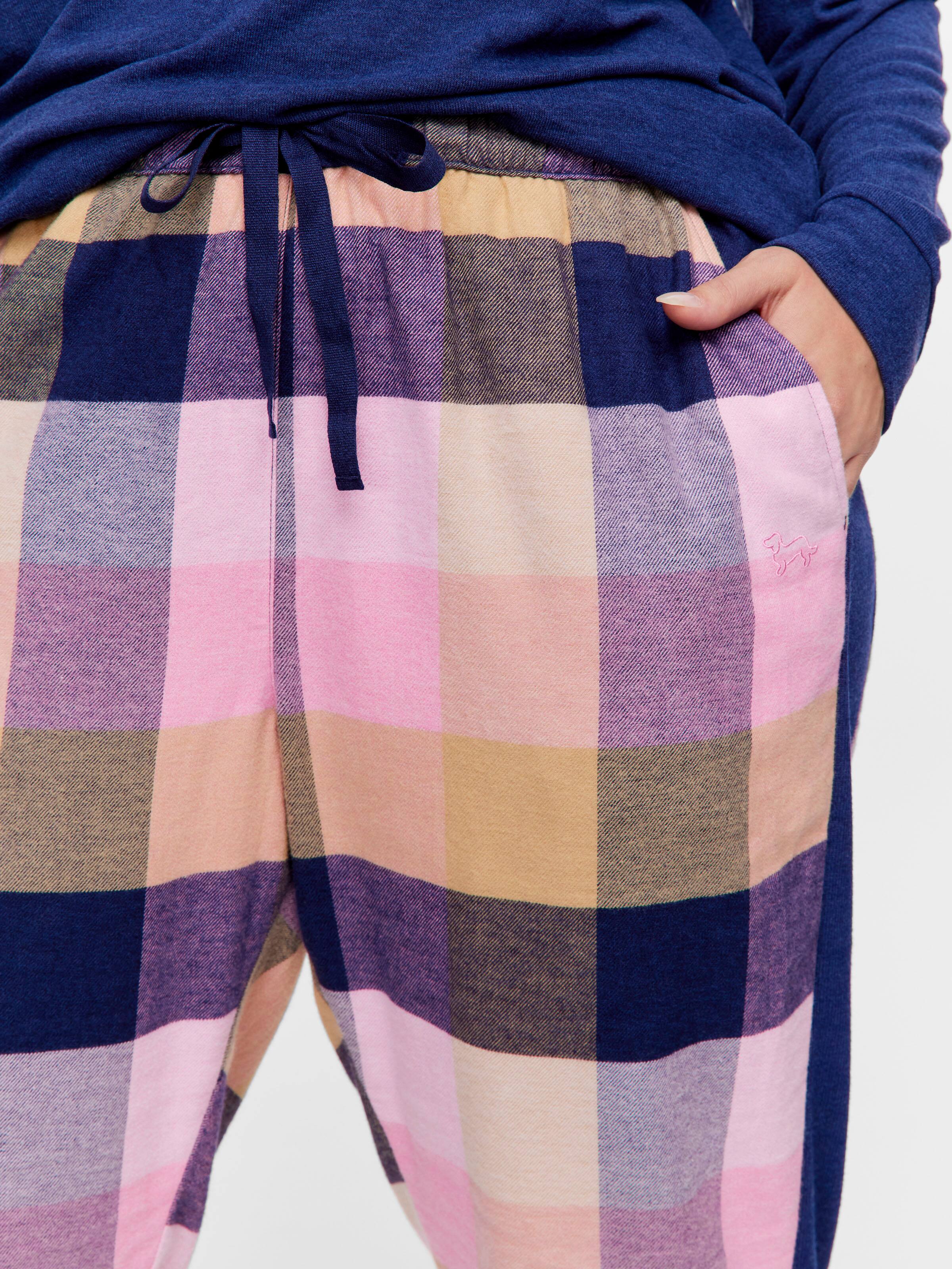 P.A. Plus Buffalo Check Cuff Flannelette Pj Bottom