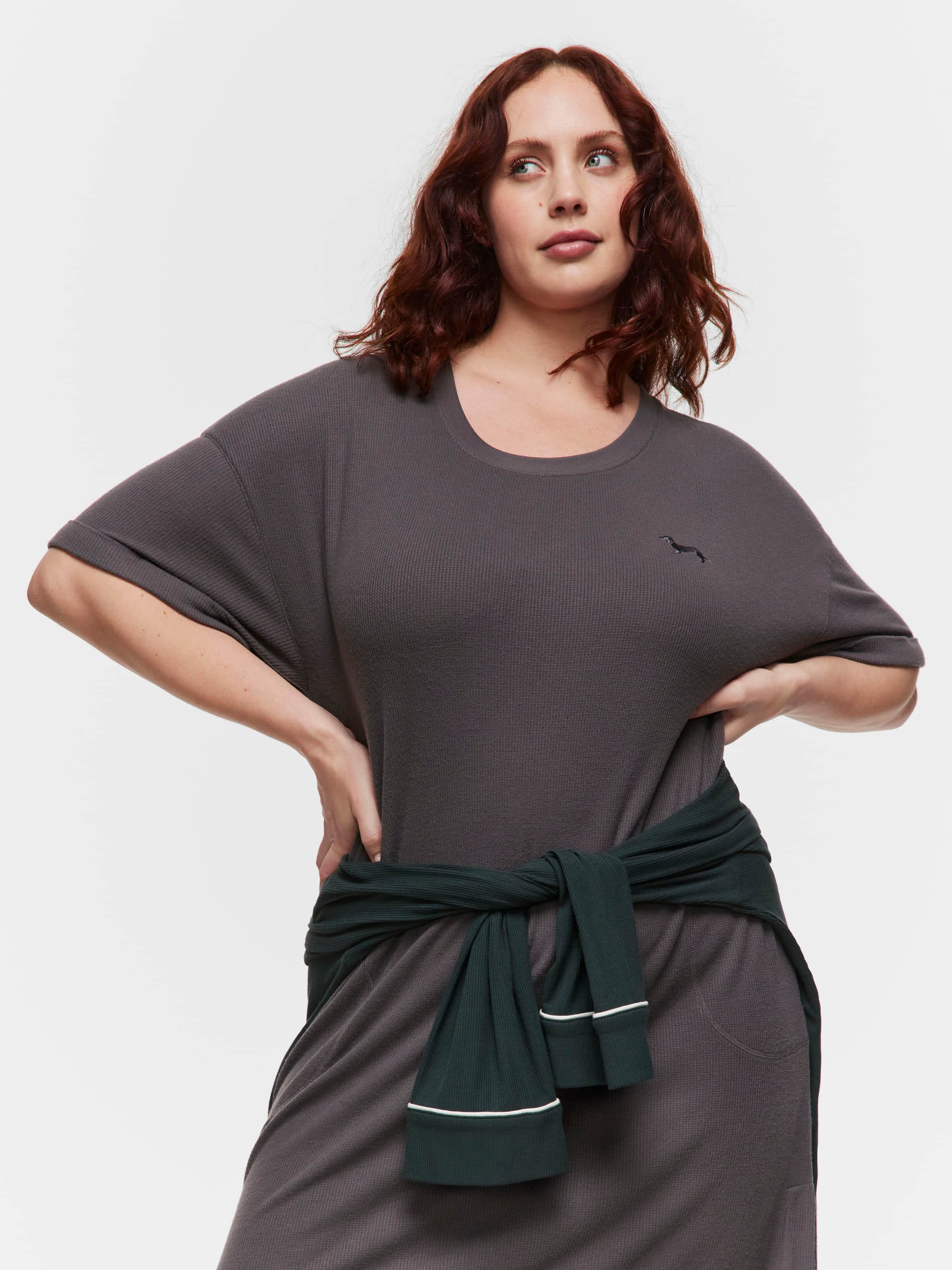 P.A. Plus Long Waffle Nightdress