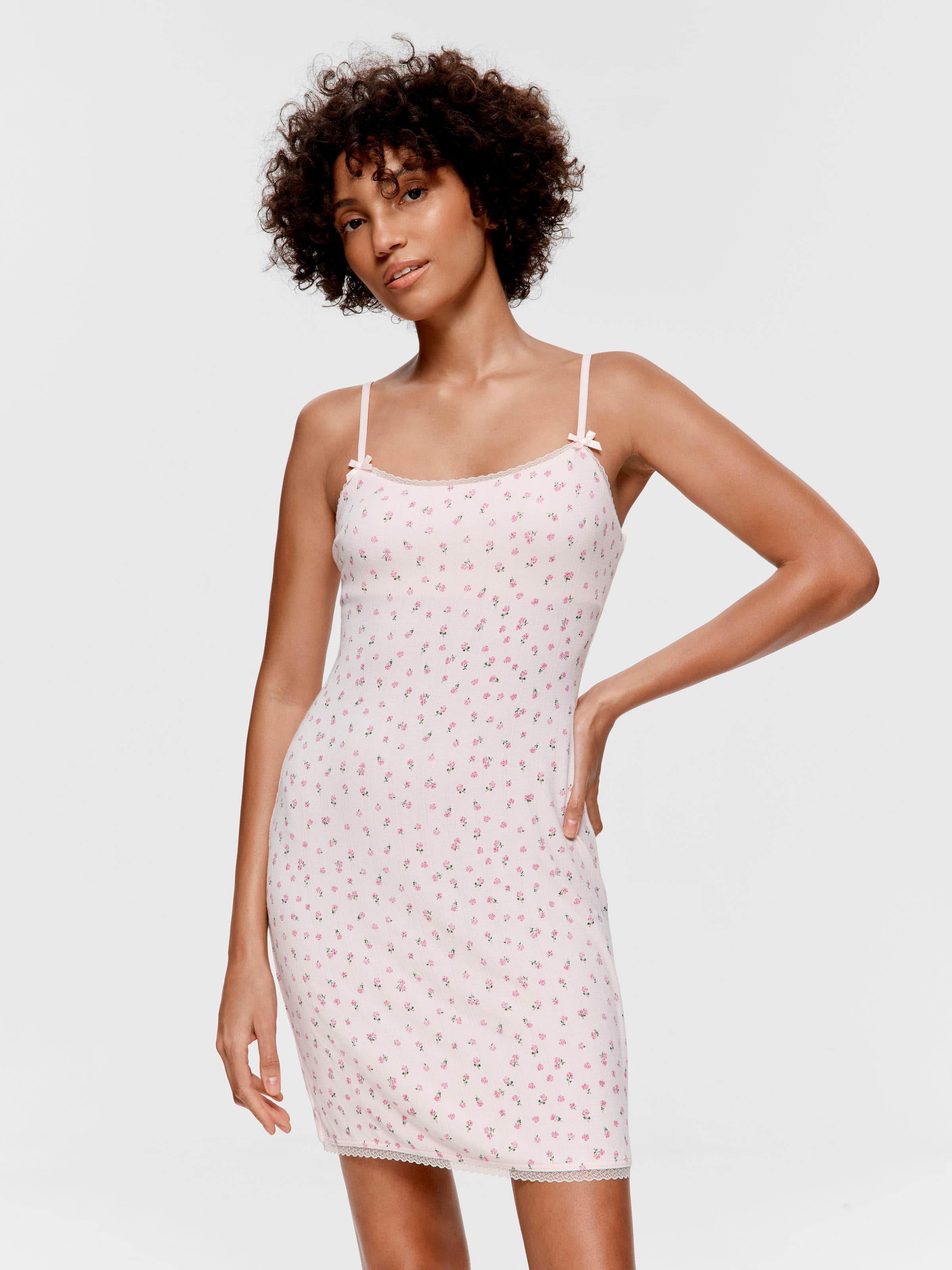 Cutie Pointelle Slip Nightdress