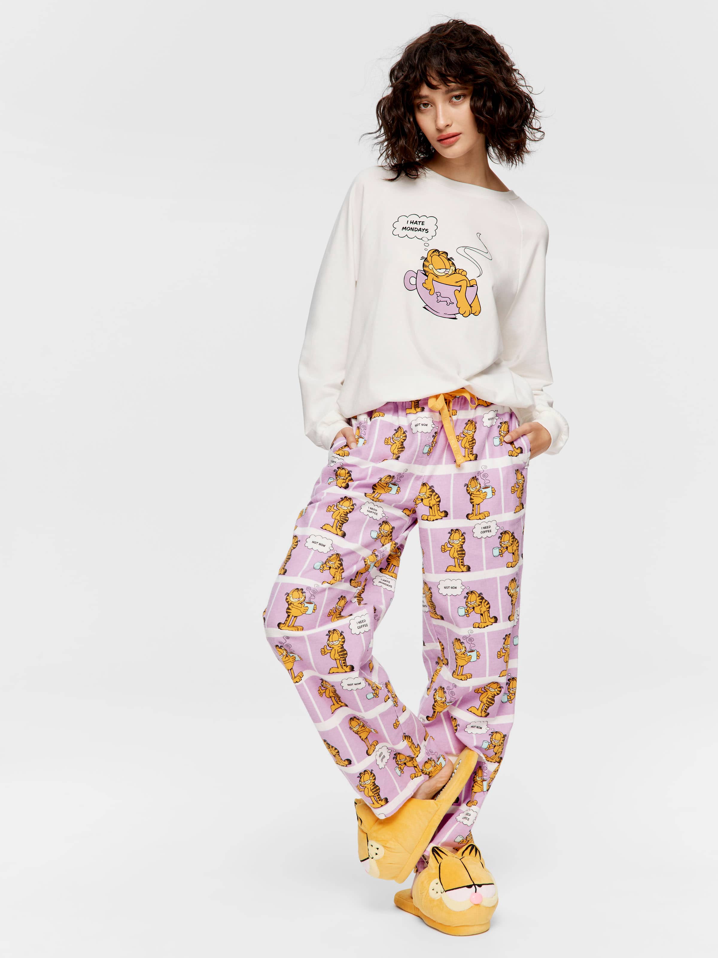 Garfield Mondays Flannelette Pj Bottom