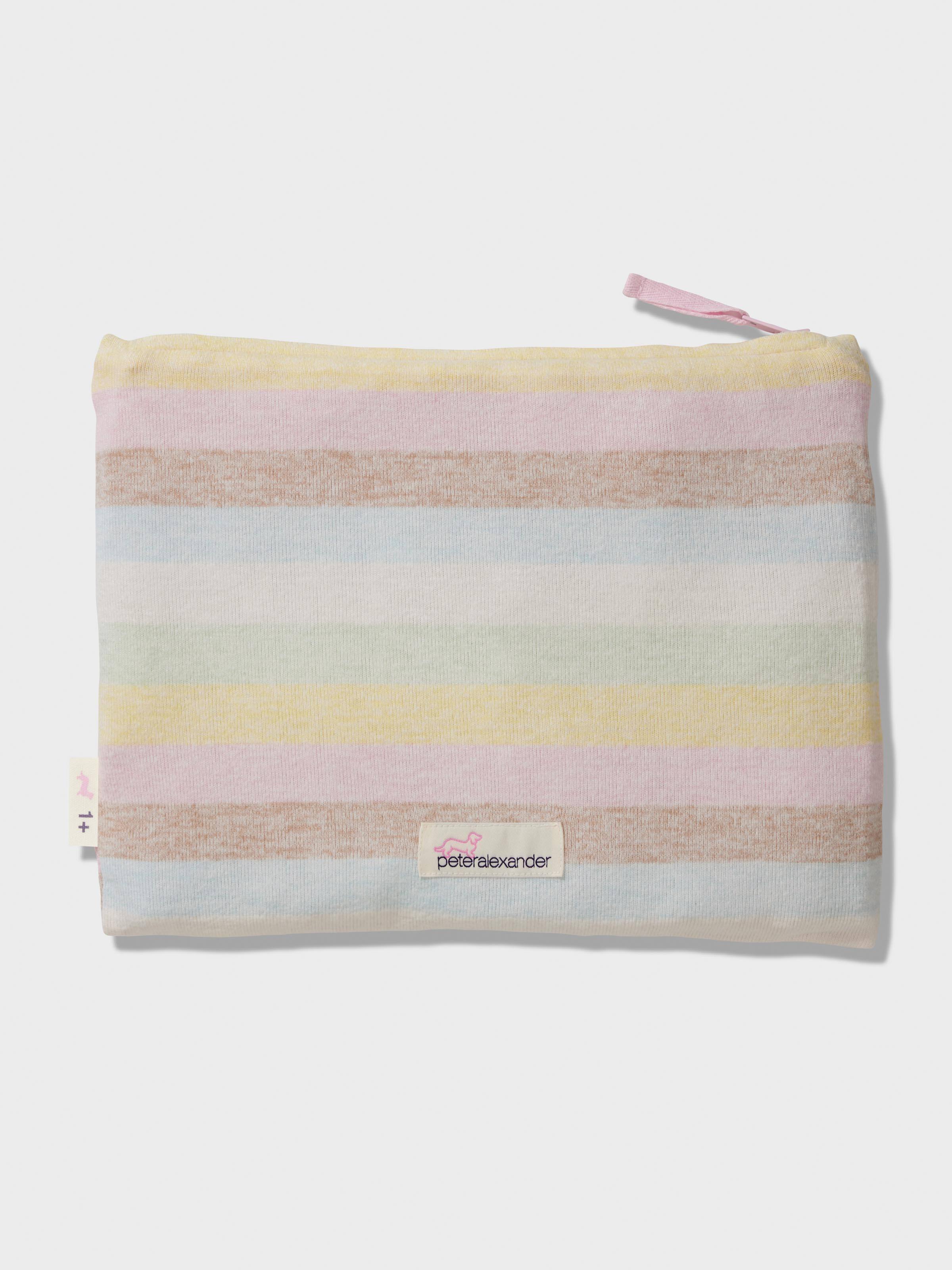 Image for P.A. Plus Fuzzy Stripe Long Pj Set from Peter Alexander