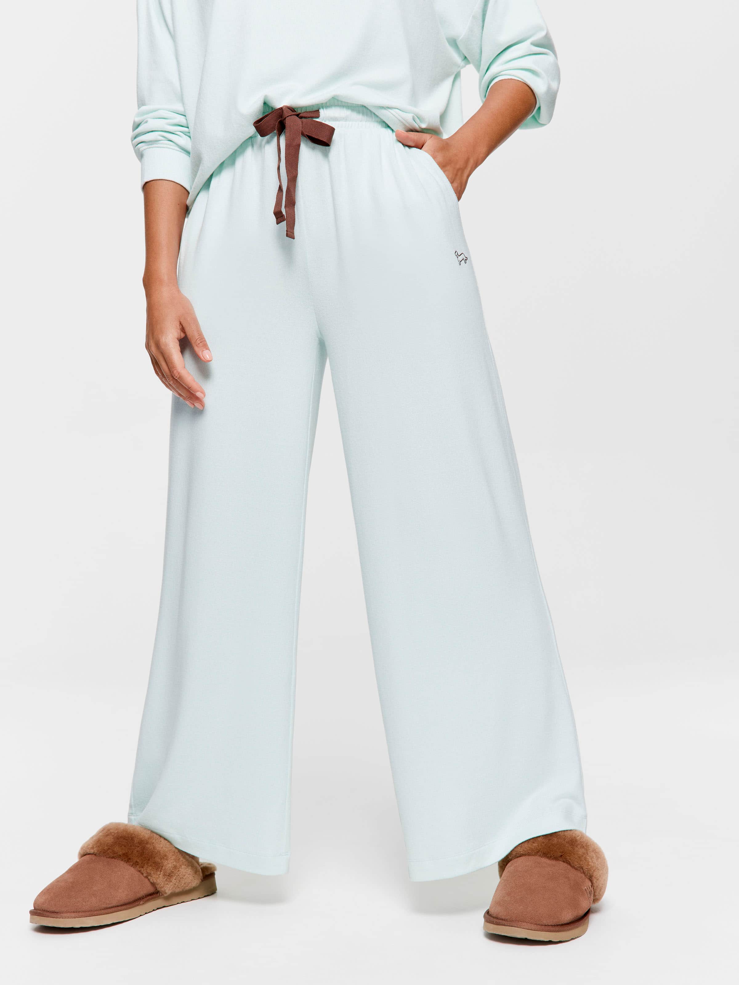 Mint Plush Pj Bottom