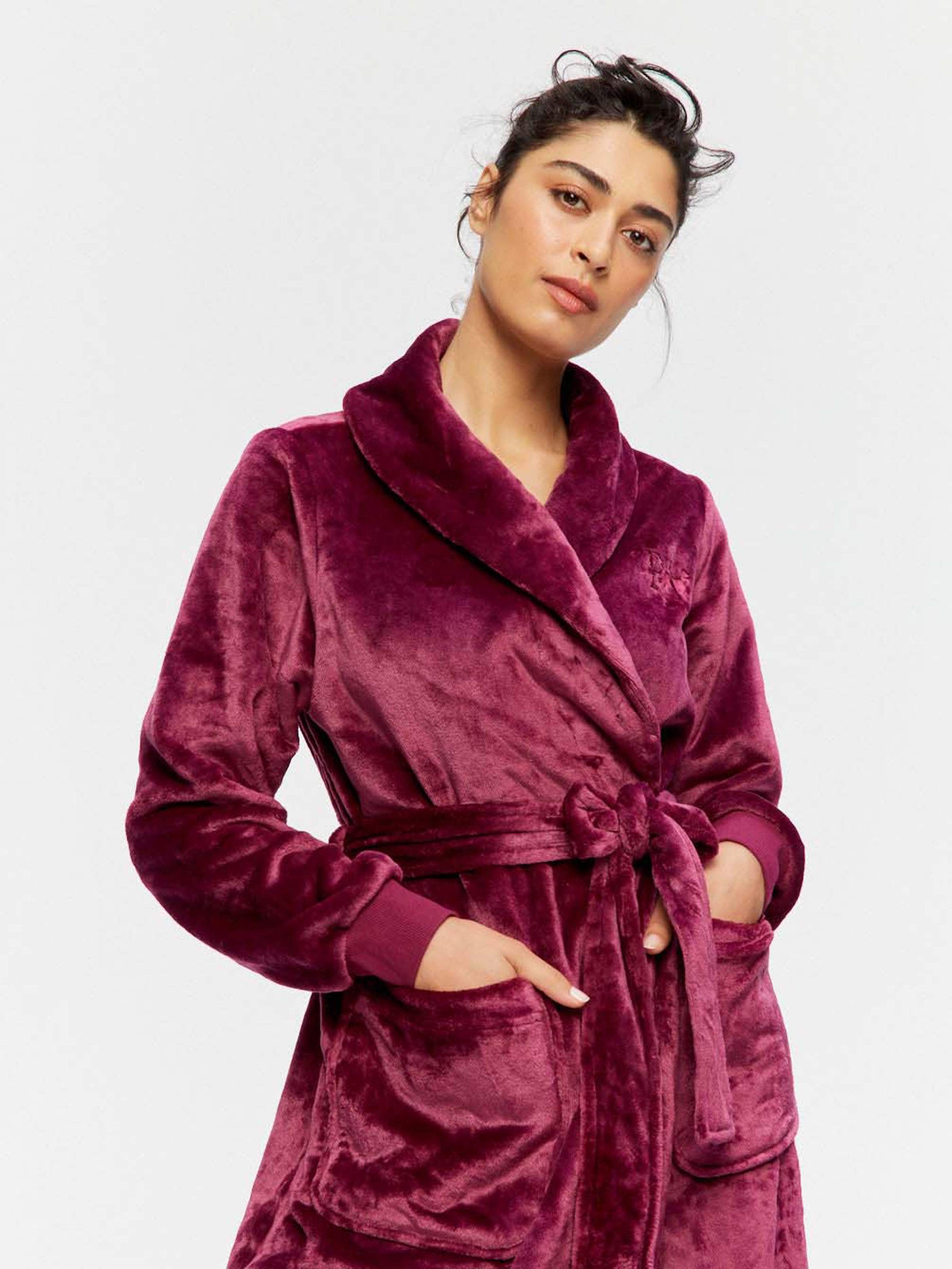 Velour Dressing Gown