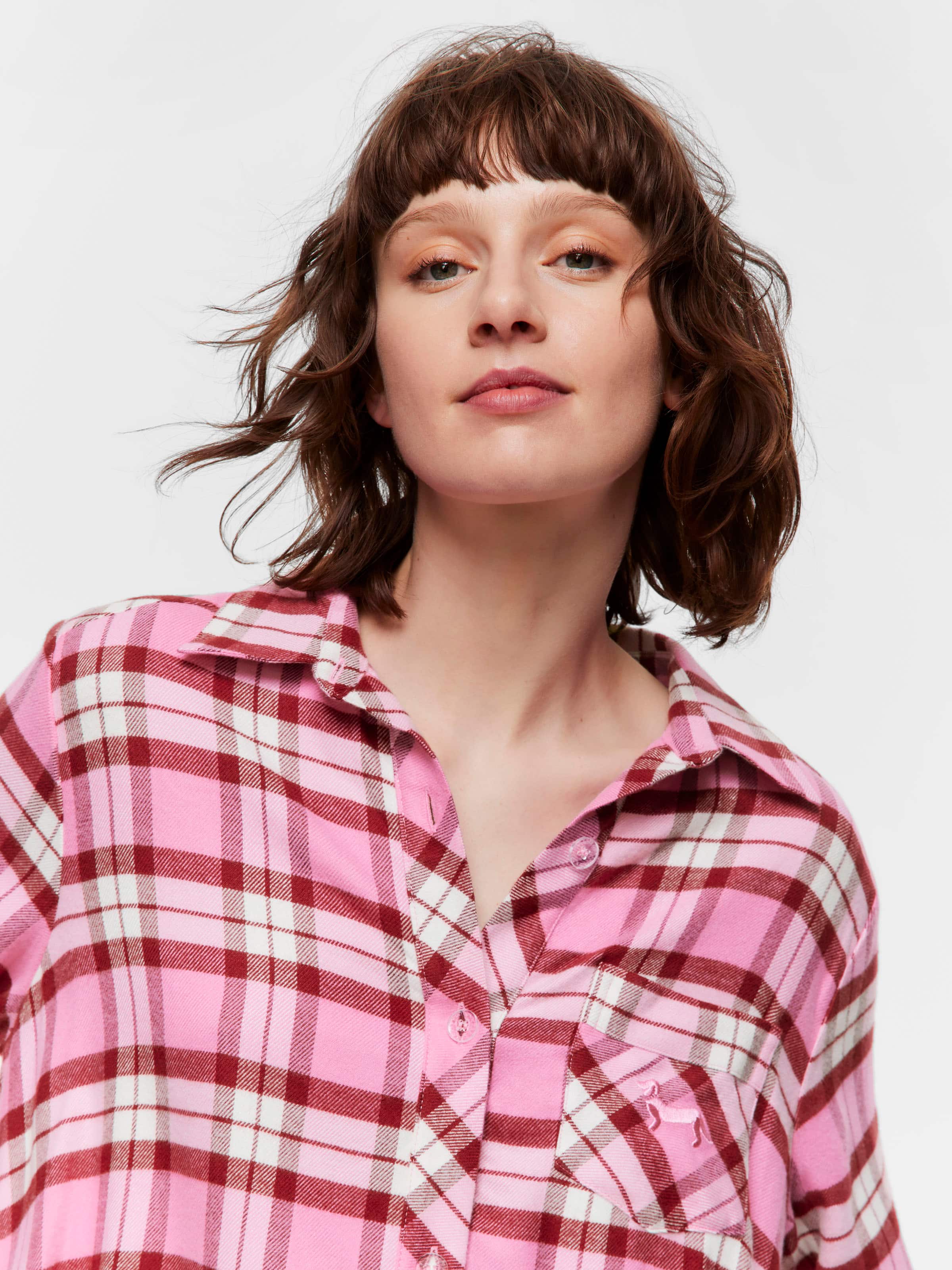 Berry Check Nightshirt