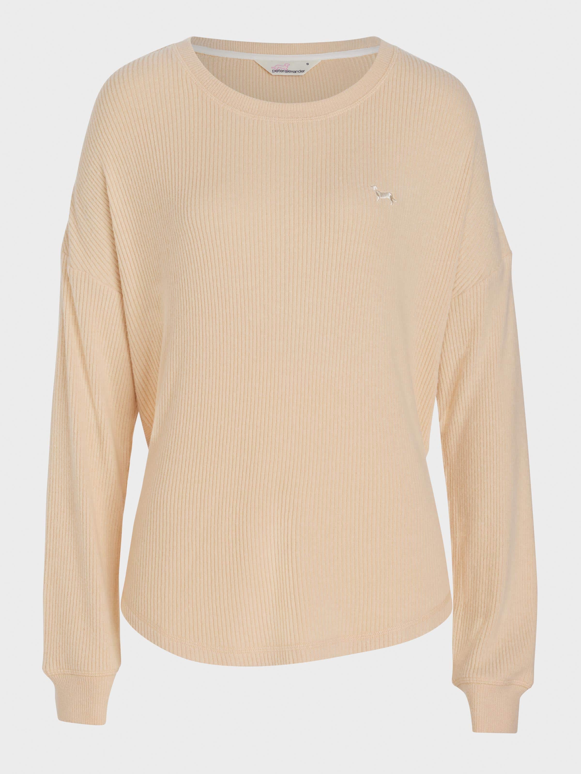 Image for Caramel Rib Sweater Top from Peter Alexander